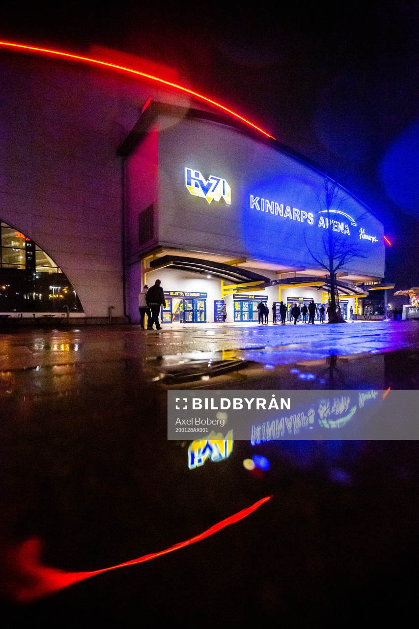 Exteriör av Kinnarps Arena