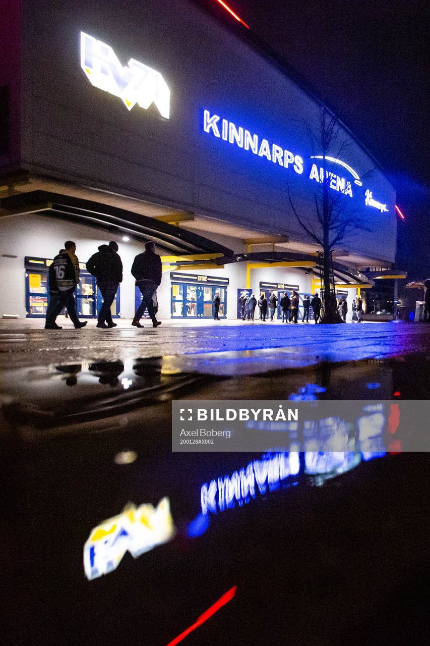 Exteriör av Kinnarps Arena