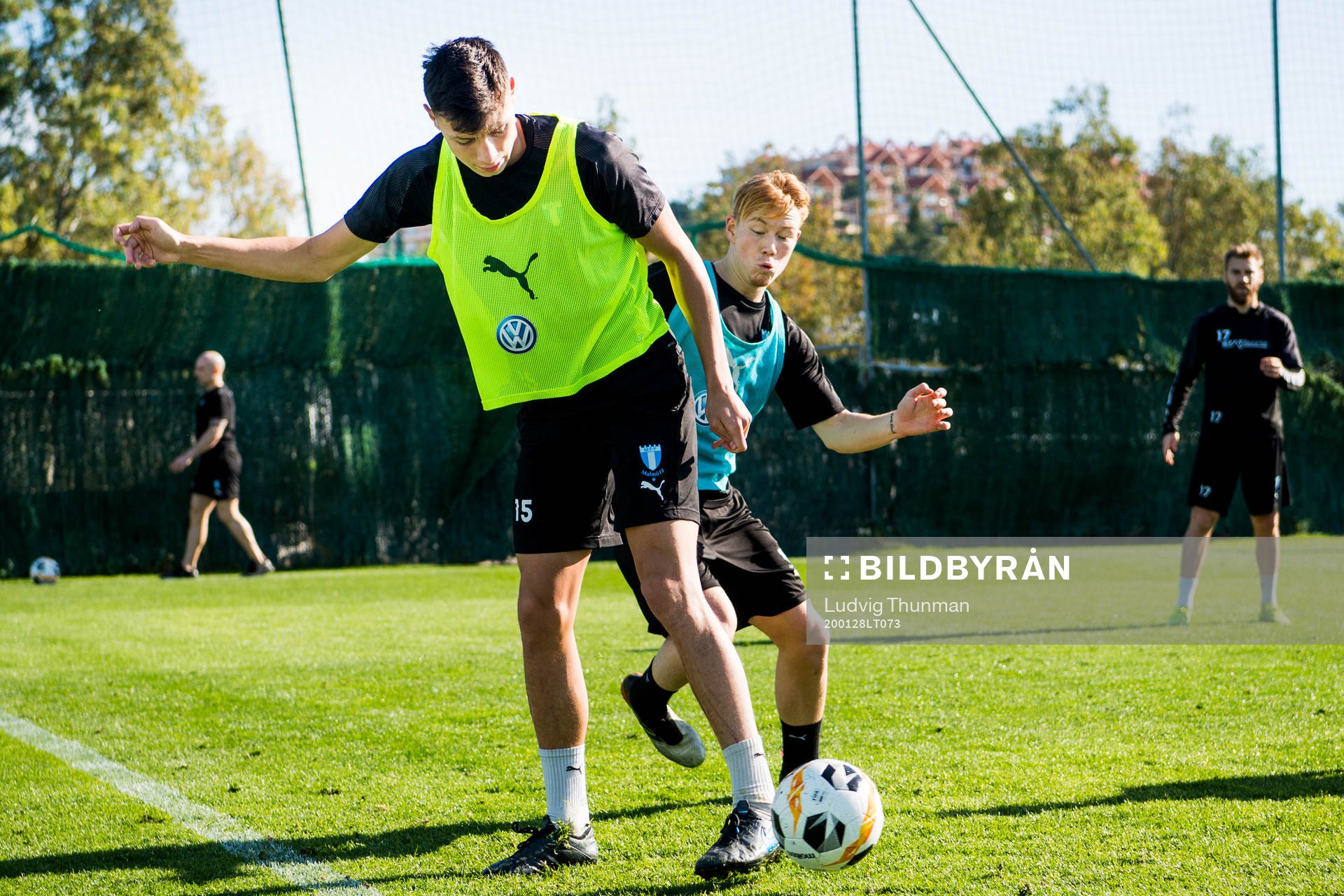 Anel Ahmedhodzic och Linus Borgström