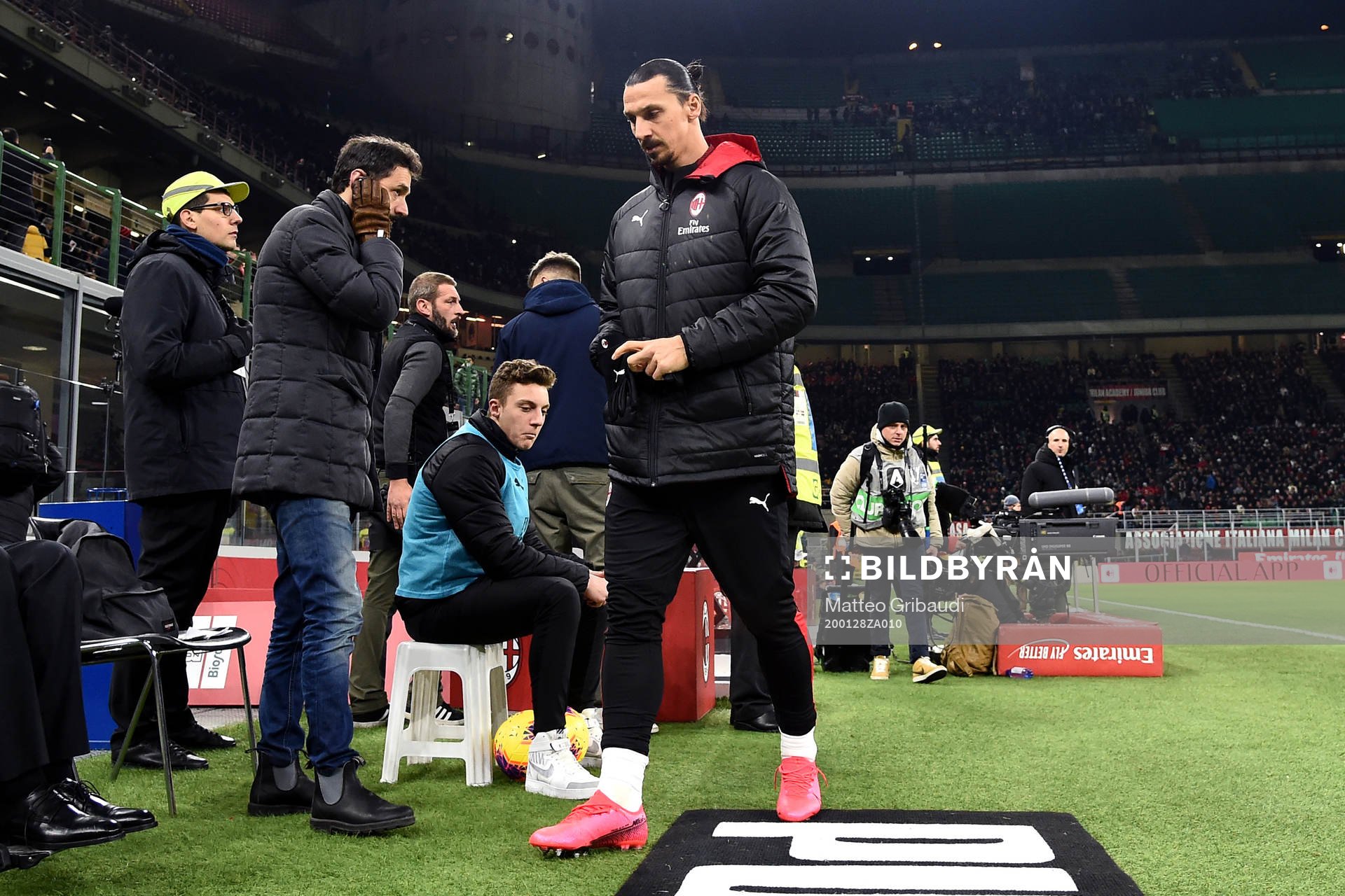 Zlatan Ibrahimovic of Milan