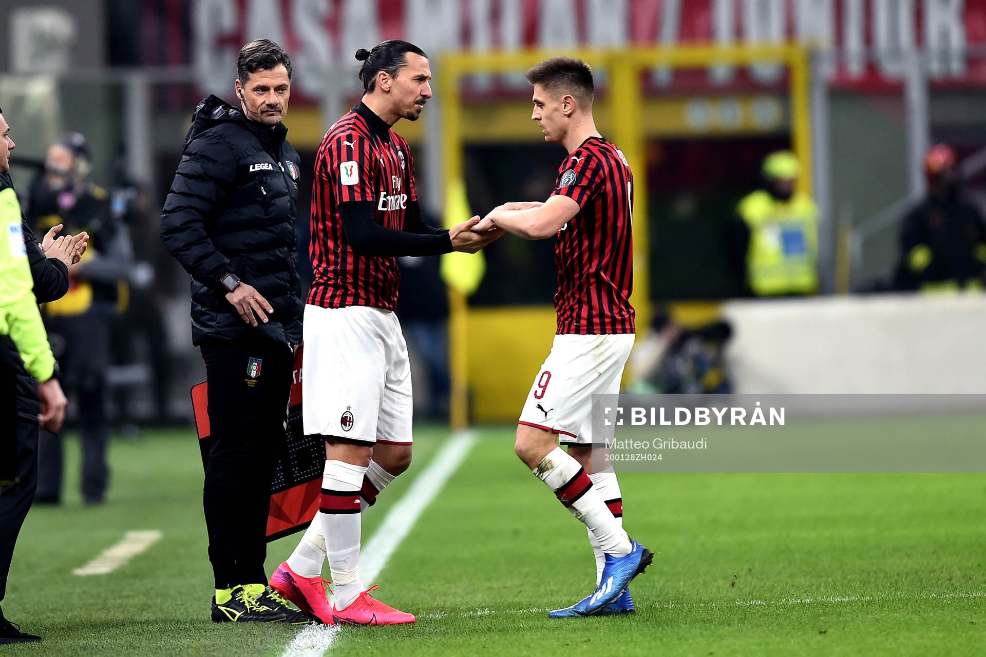 Zlatan Ibrahimovic of Milan