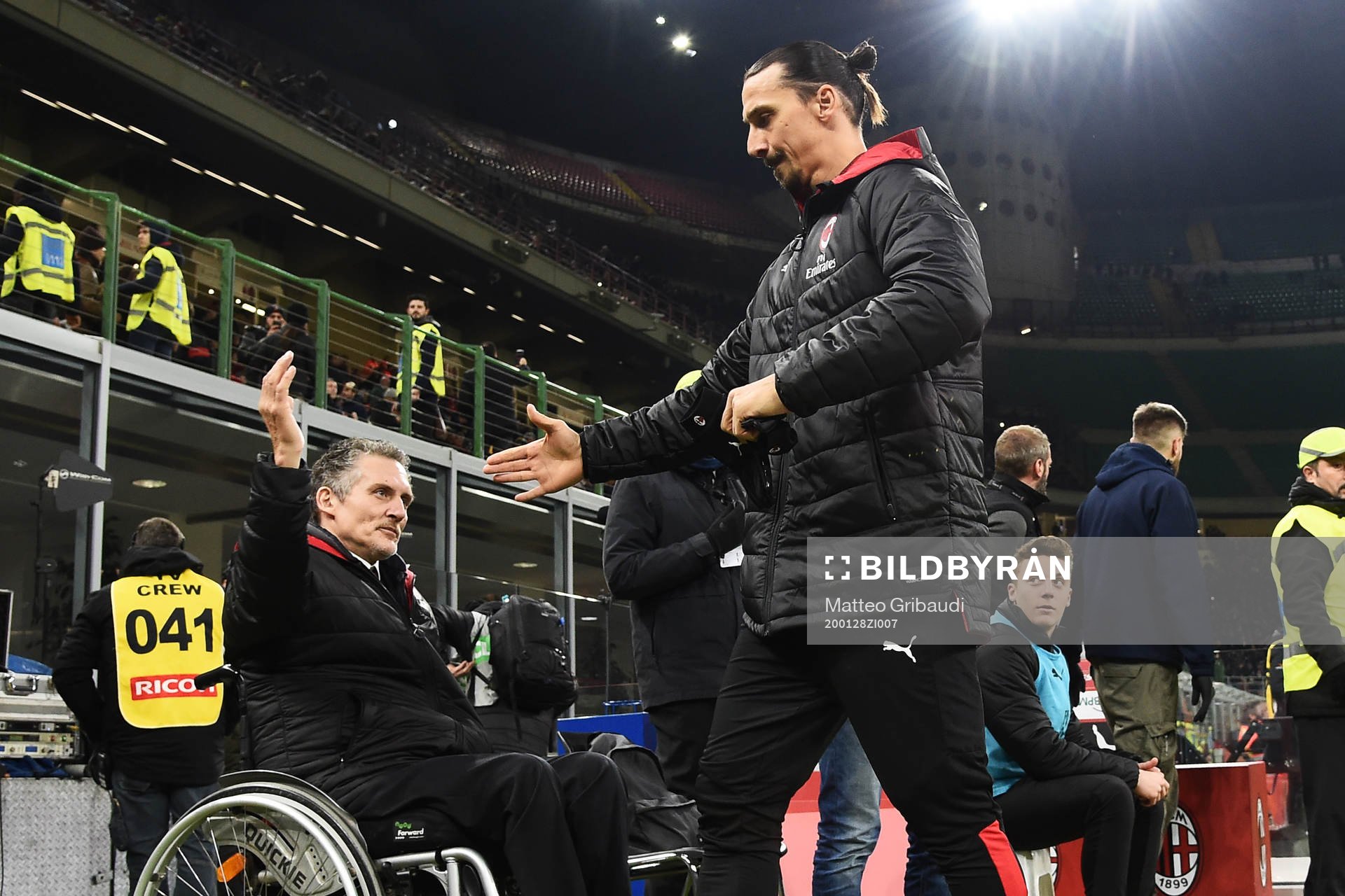 Zlatan Ibrahimovic of Milan