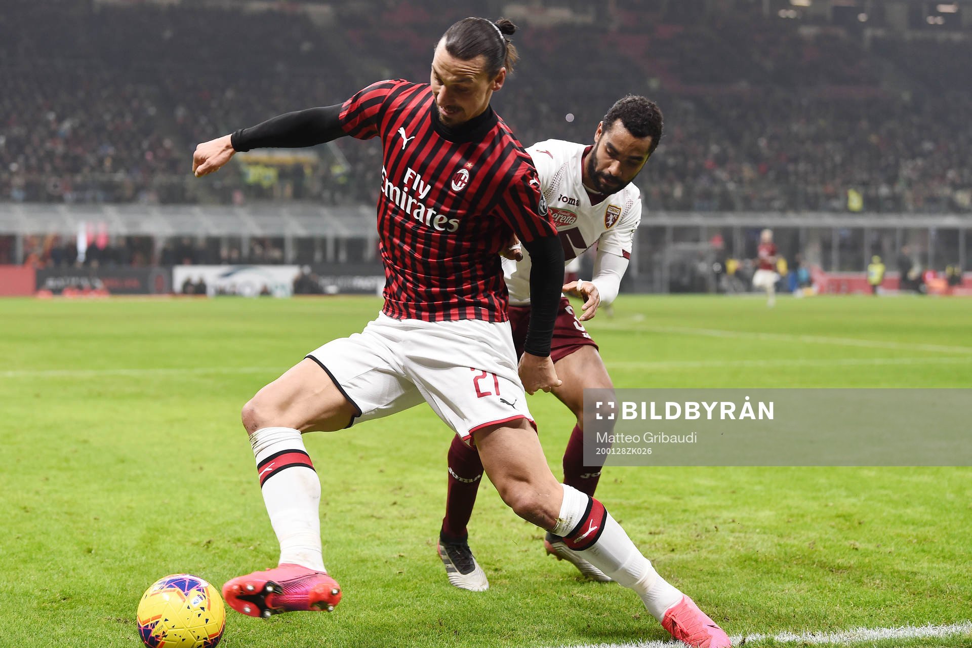 Zlatan Ibrahimovic of Milan
