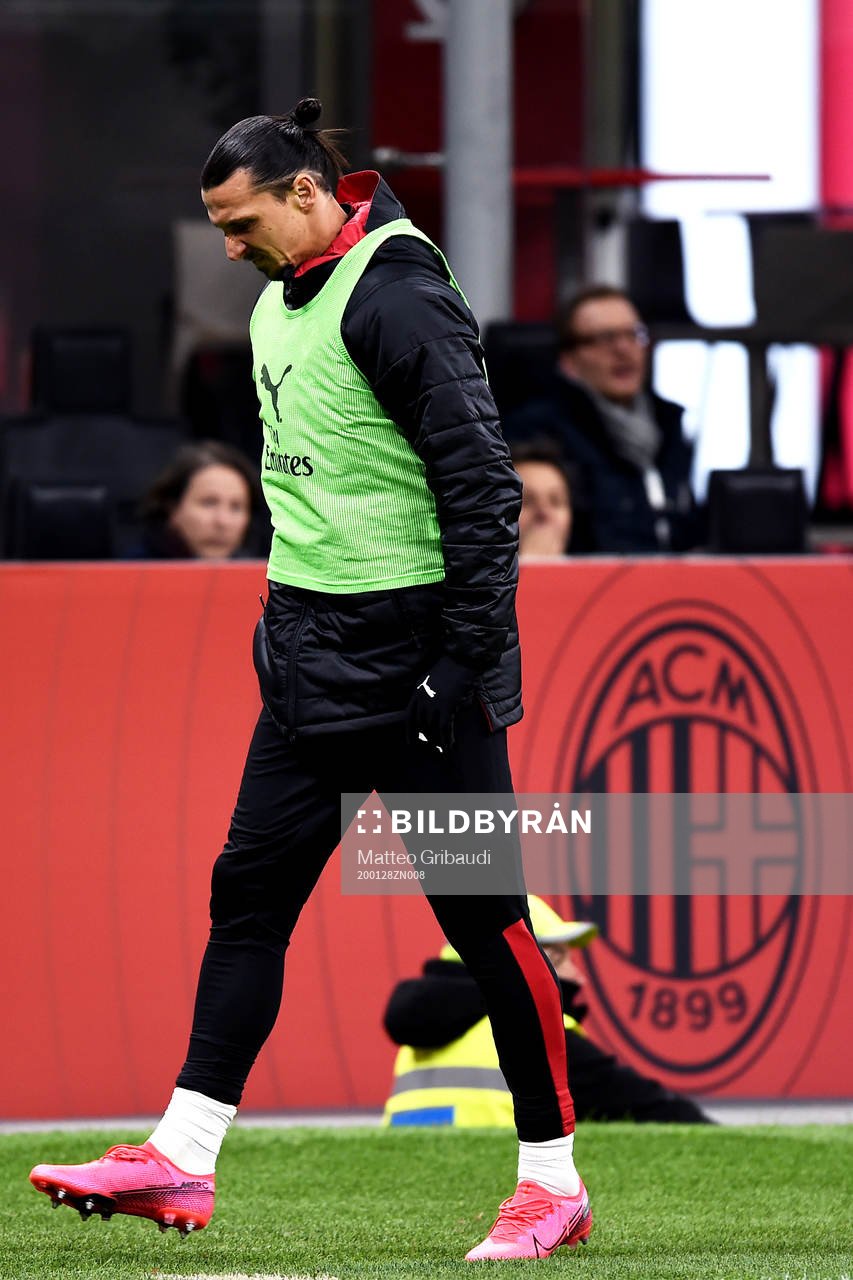 Zlatan Ibrahimovic of Milan