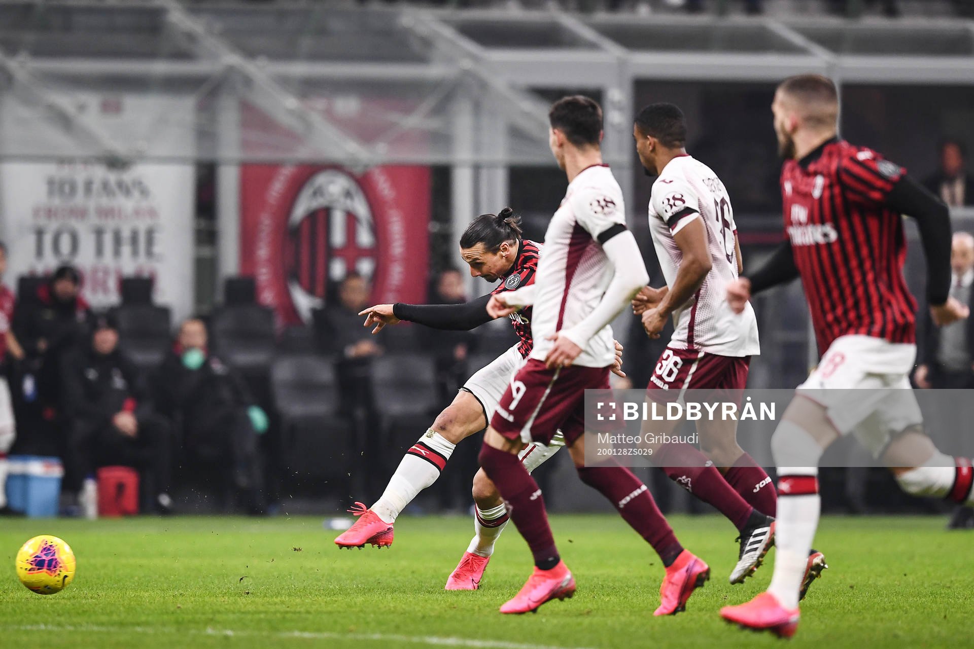 Zlatan Ibrahimovic of Milan