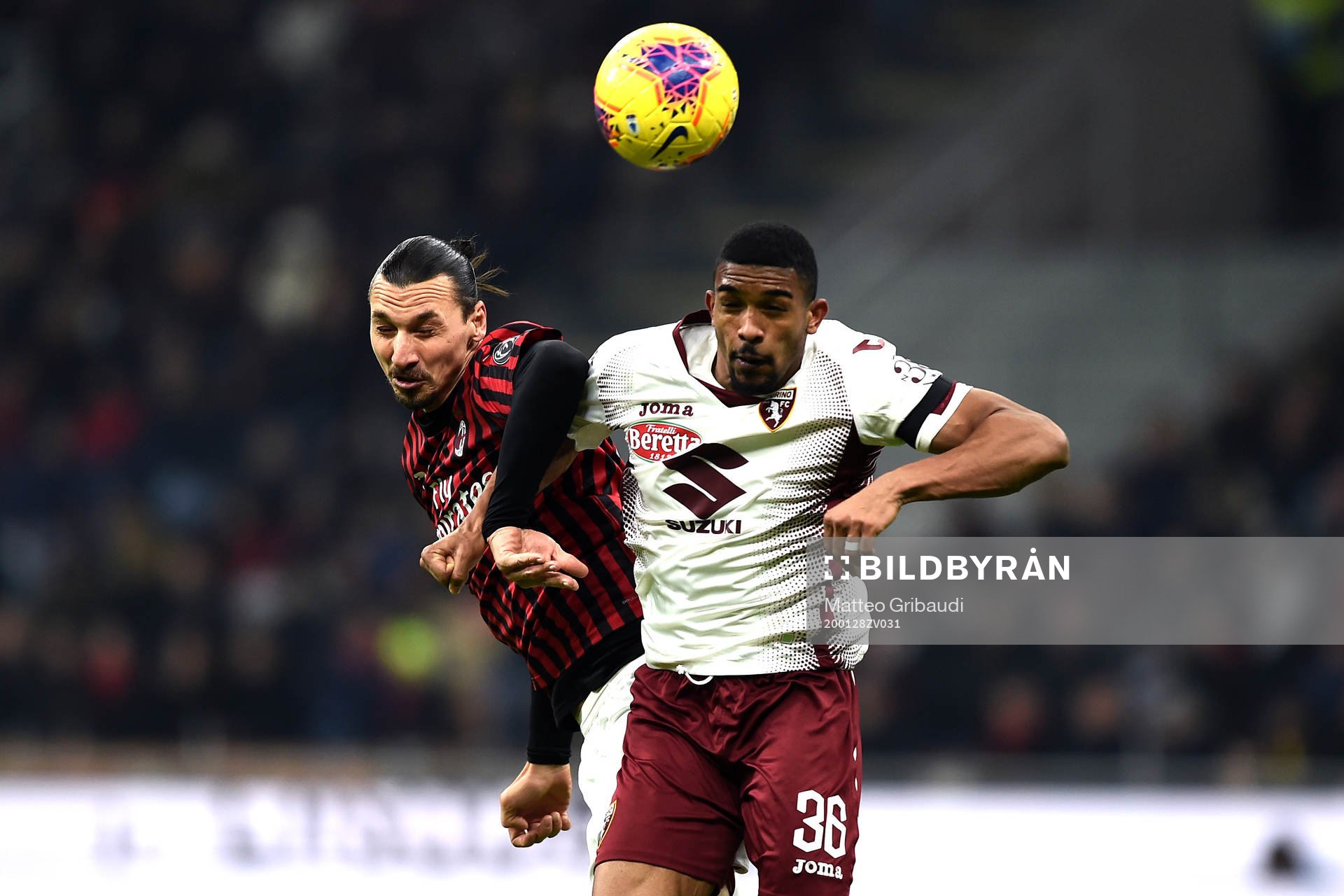 Zlatan Ibrahimovic of Milan