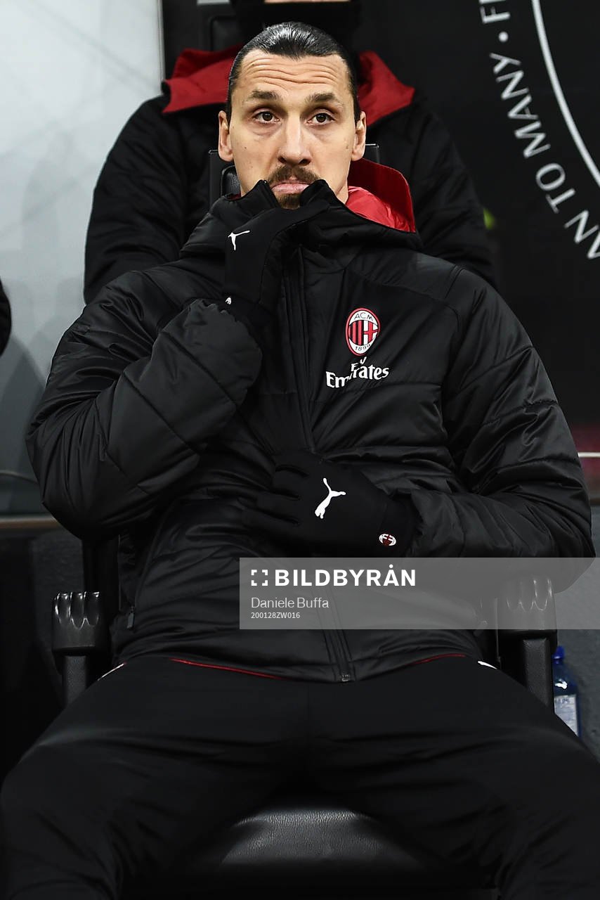 Zlatan Ibrahimovic of Milan