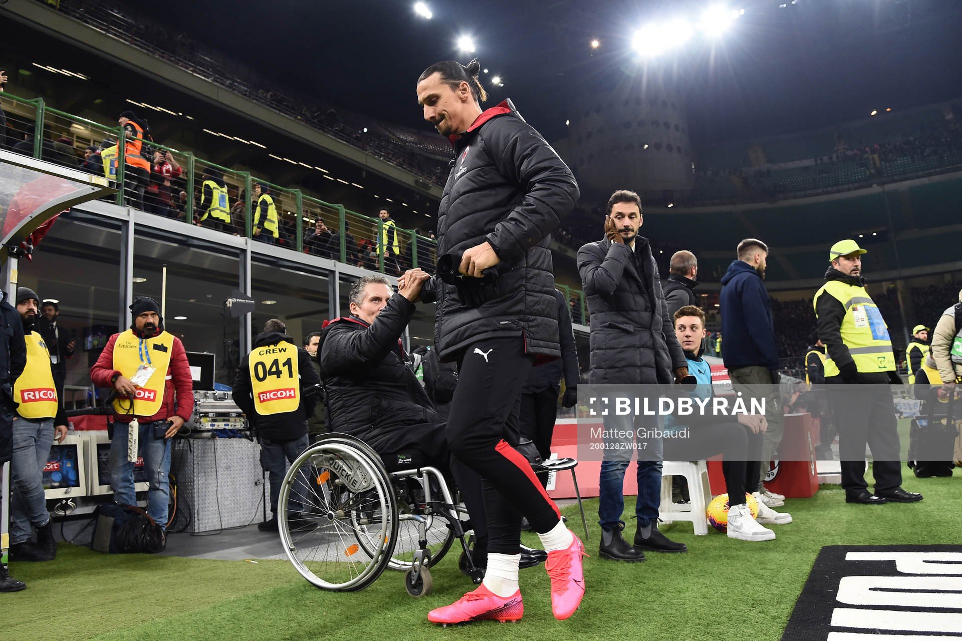 Zlatan Ibrahimovic of Milan