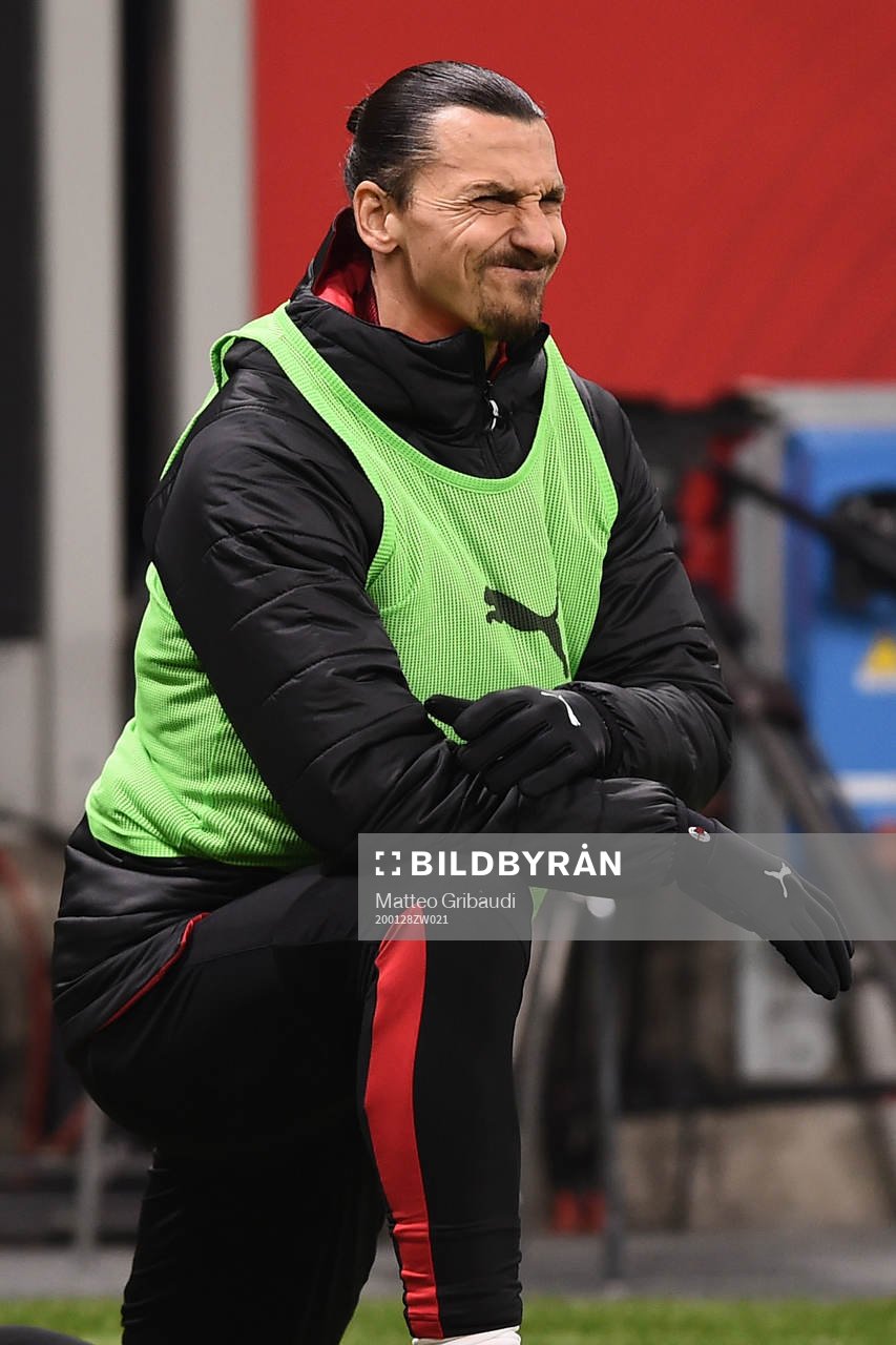 Zlatan Ibrahimovic of Milan