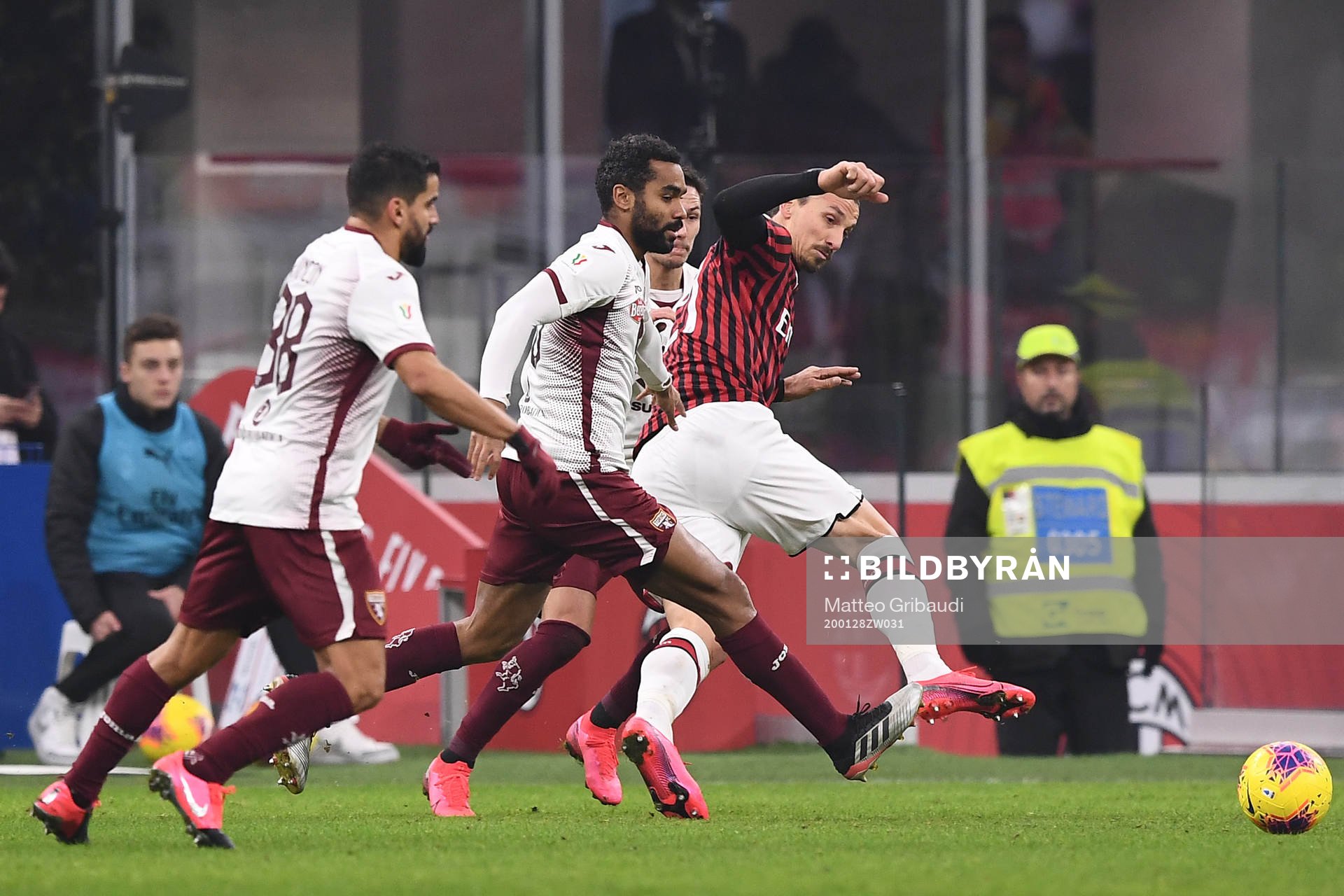 Zlatan Ibrahimovic of Milan