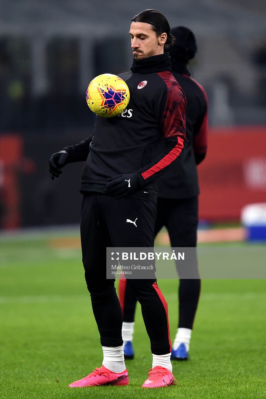 Zlatan Ibrahimovic of Milan