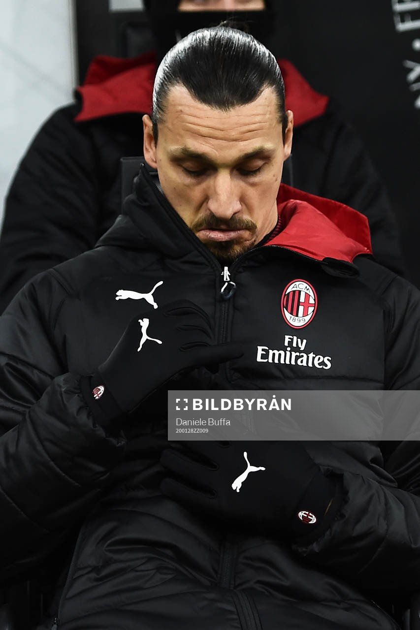 Zlatan Ibrahimovic of Milan
