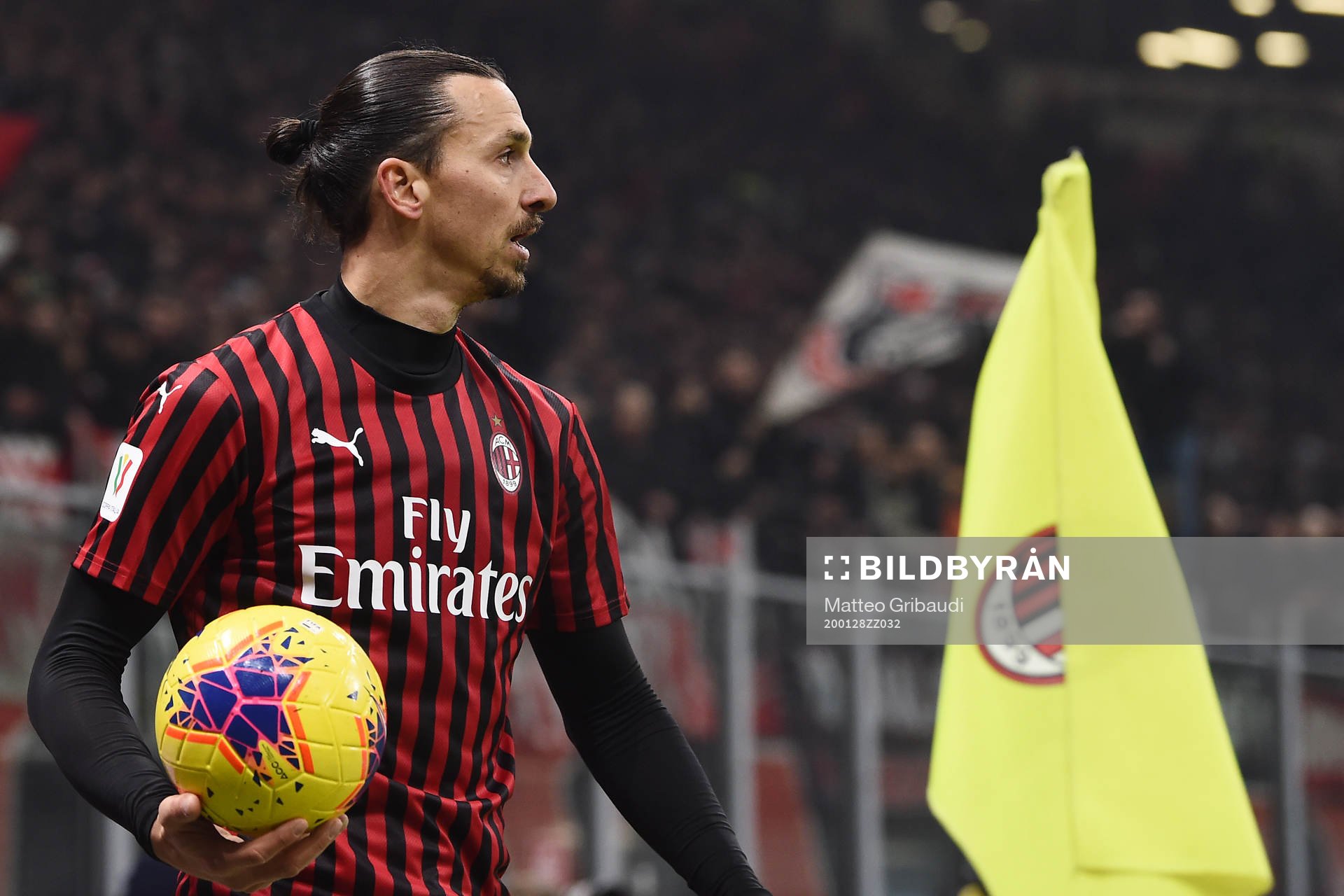 Zlatan Ibrahimovic of Milan
