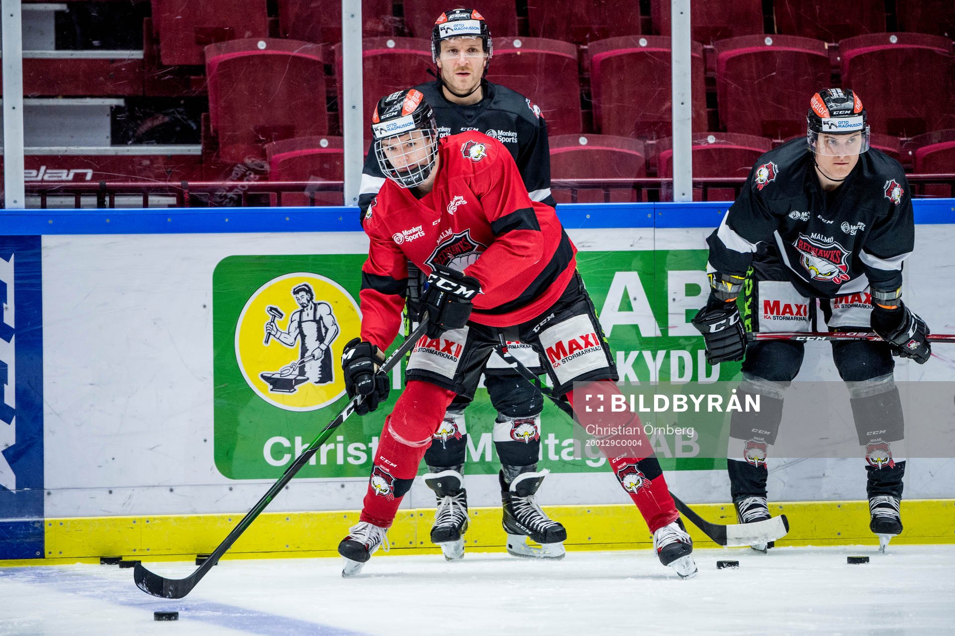 Ishockeyspelaren Helge Grans