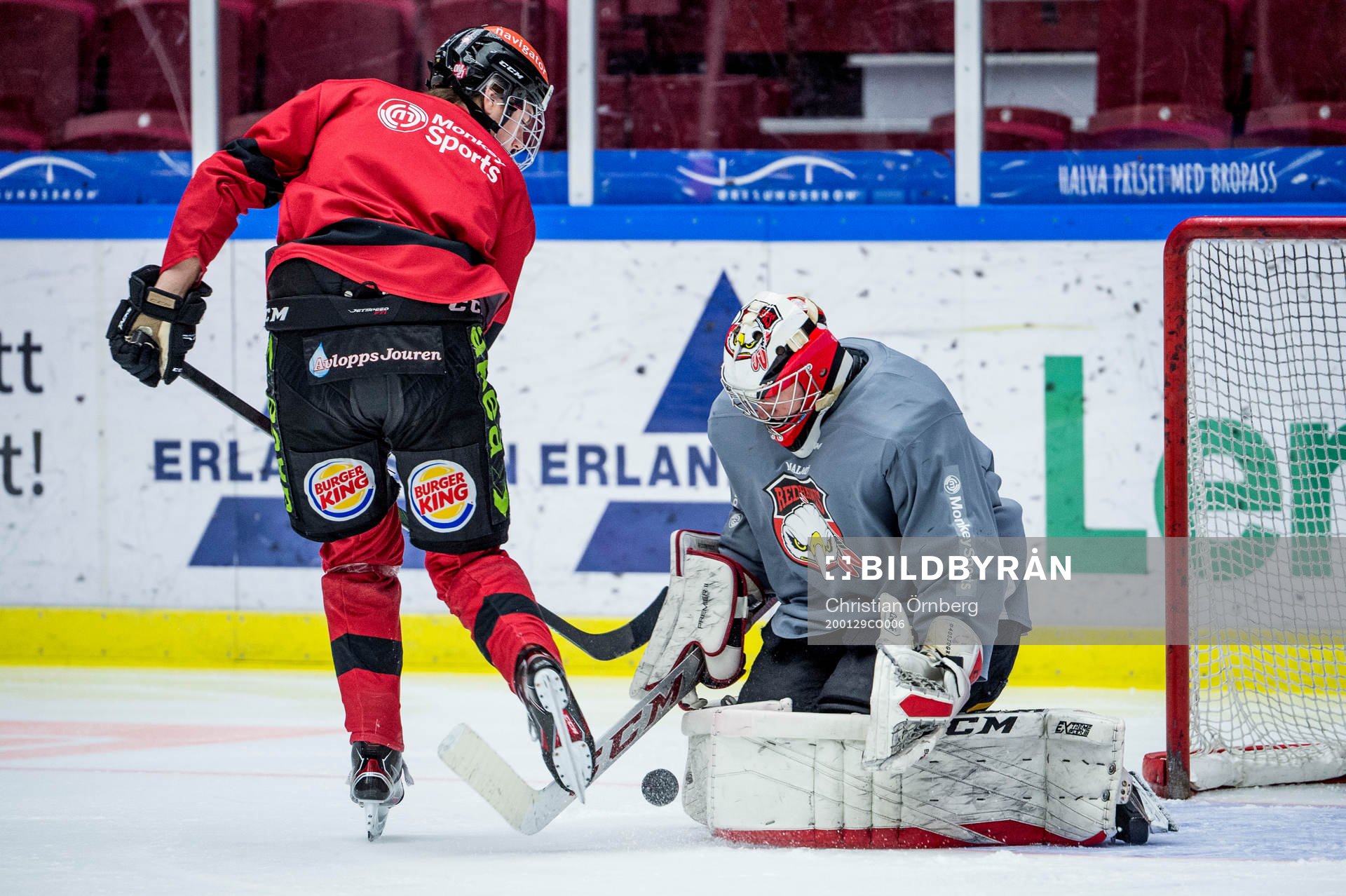 Ishockeyspelaren Helge Grans