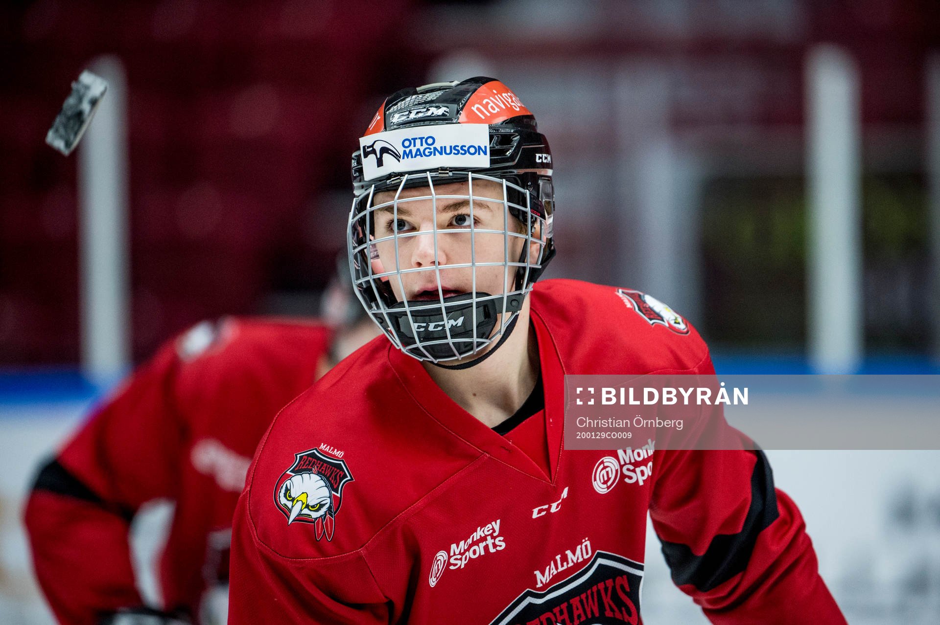Ishockeyspelaren Helge Grans