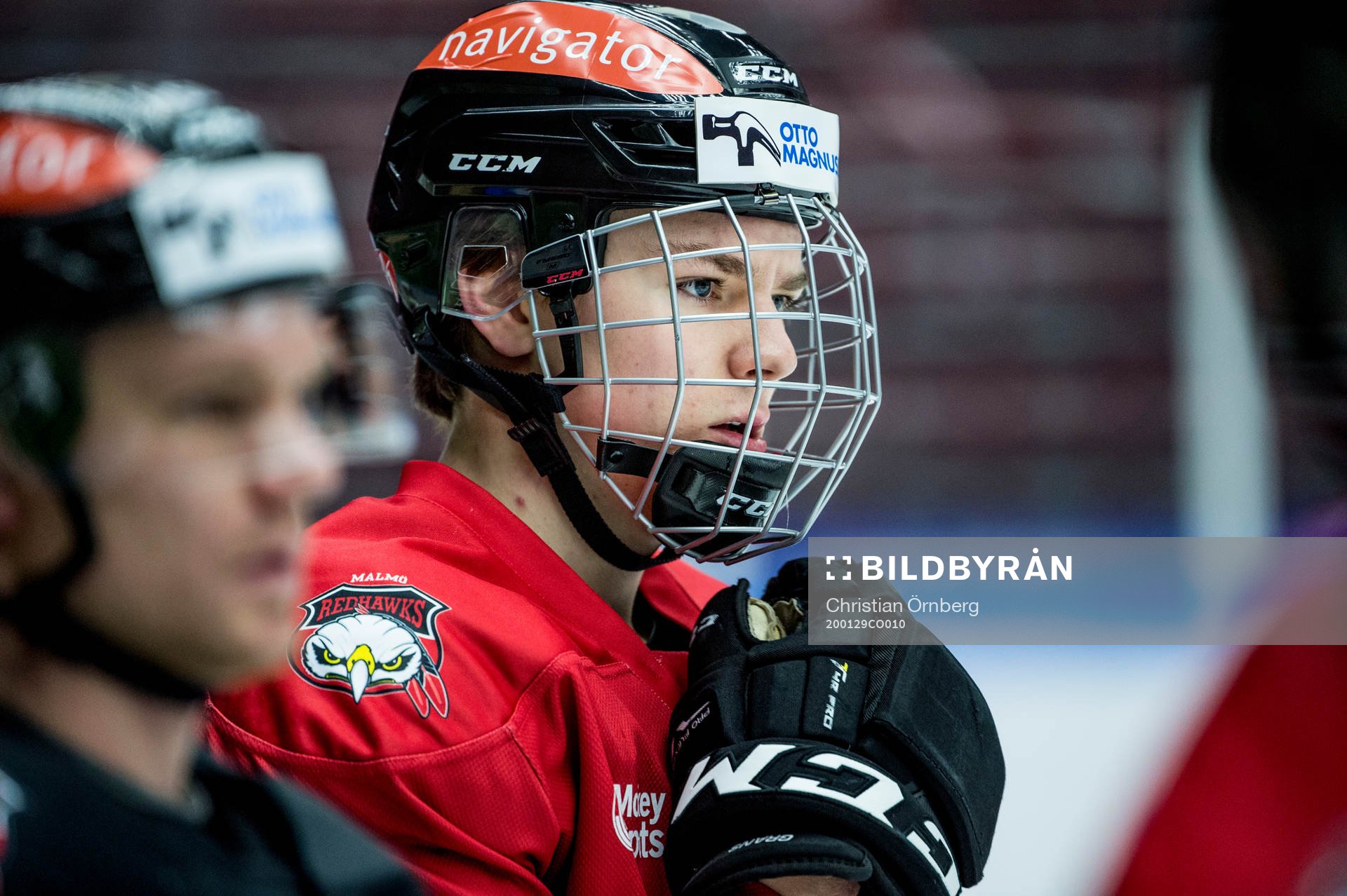 Ishockeyspelaren Helge Grans