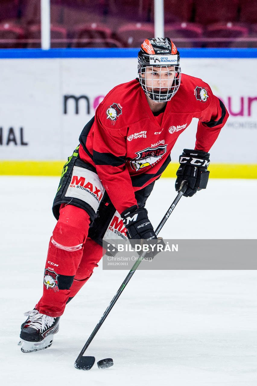 Ishockeyspelaren Helge Grans