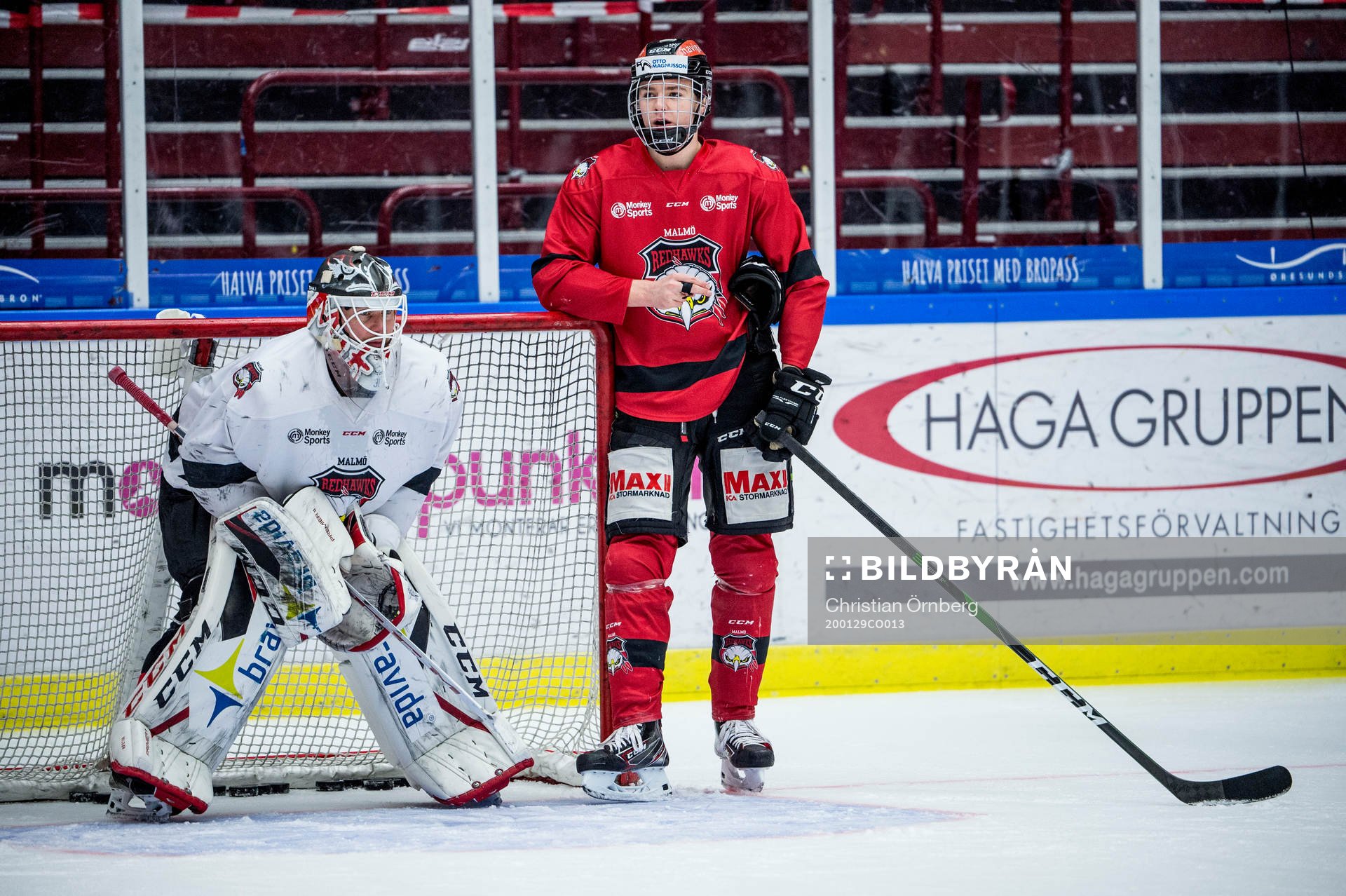 Ishockeyspelaren Helge Grans