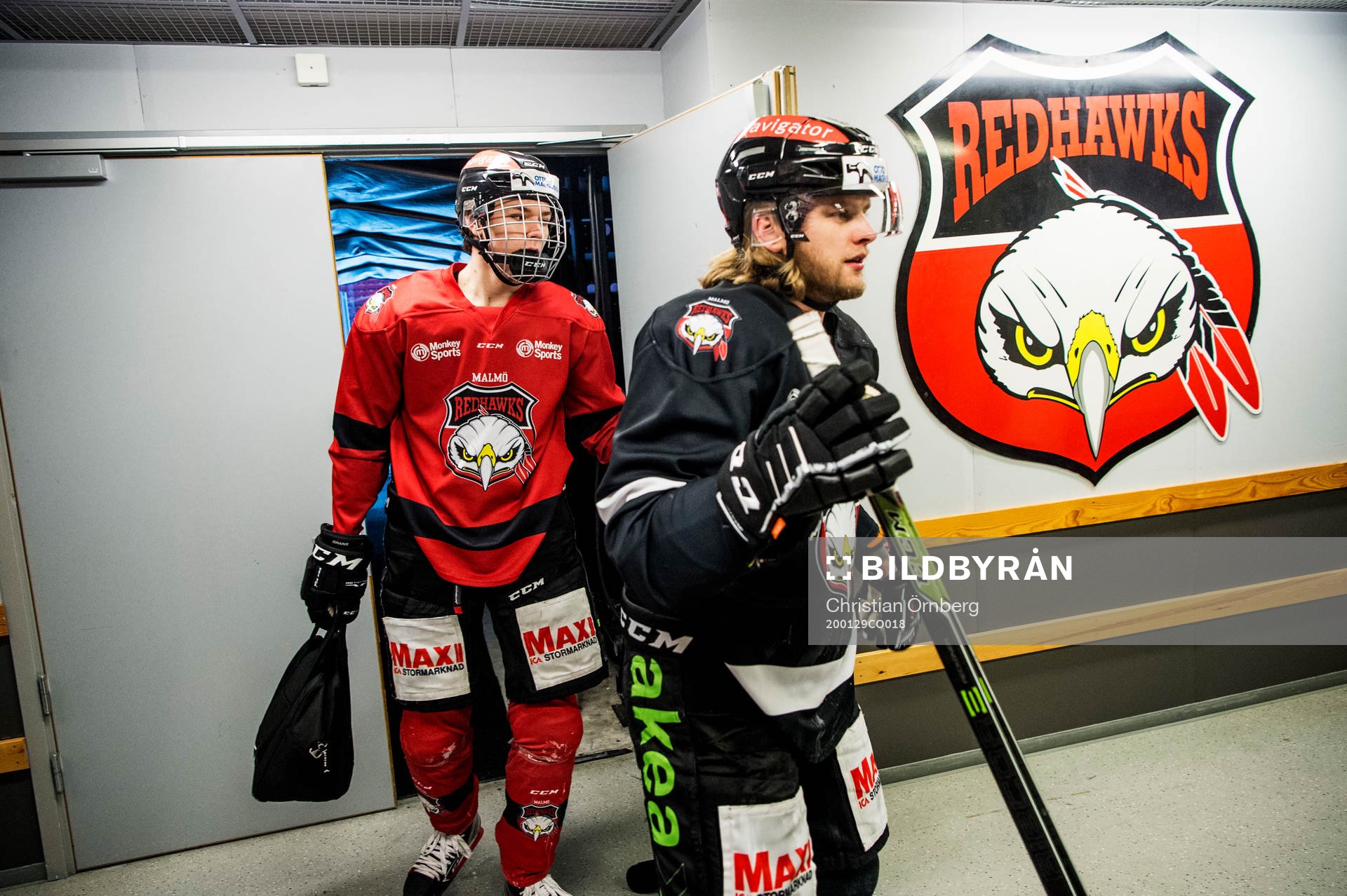 Ishockeyspelaren Helge Grans