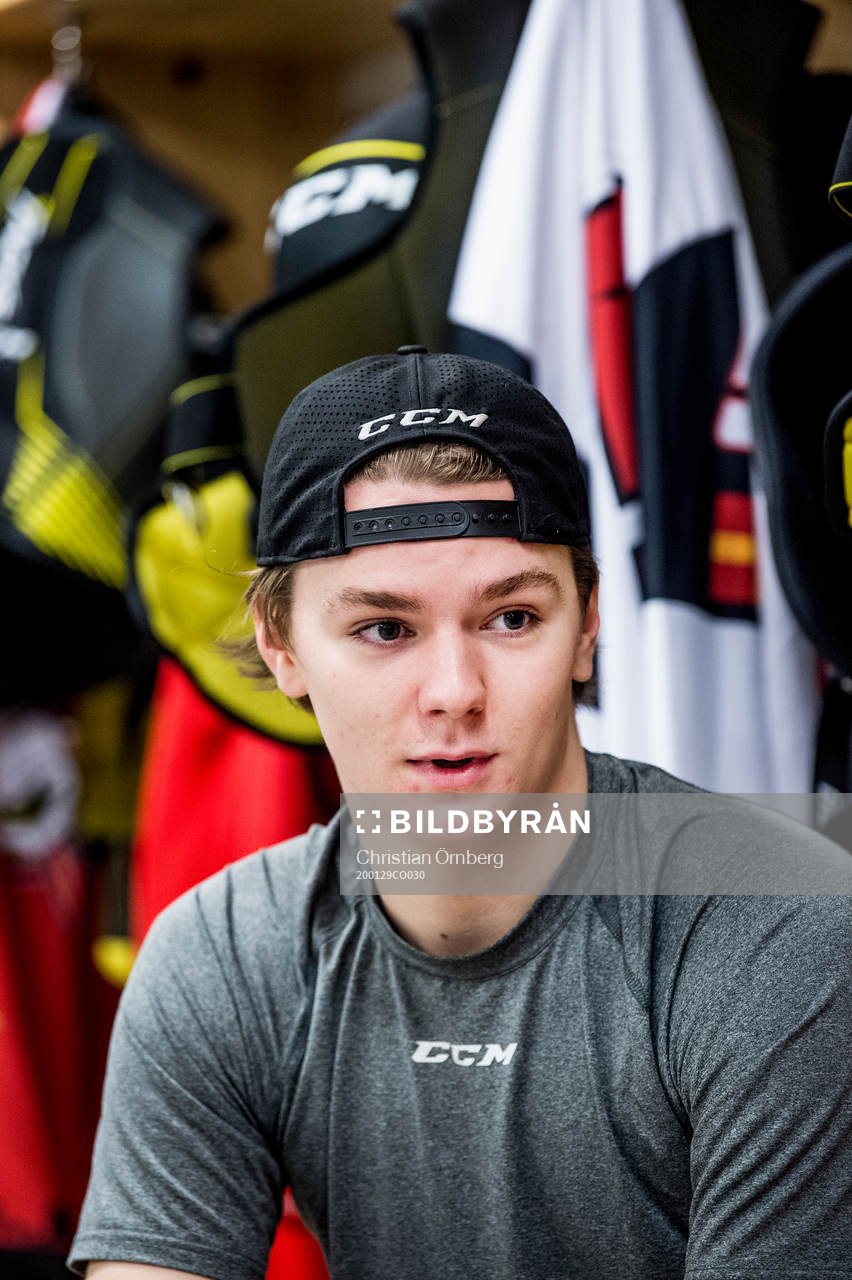 Ishockeyspelaren Helge Grans