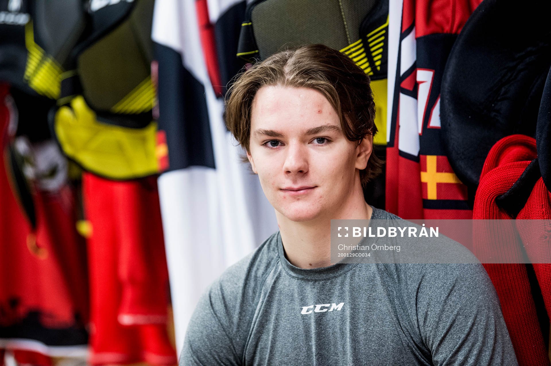Ishockeyspelaren Helge Grans