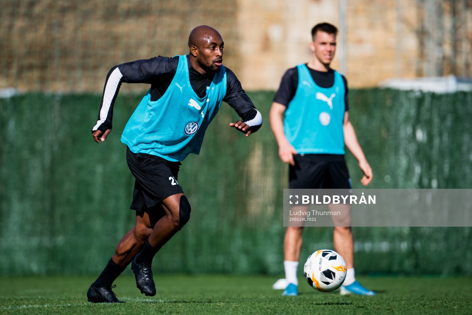 Fouad Bachirou och Jonas Knudsen