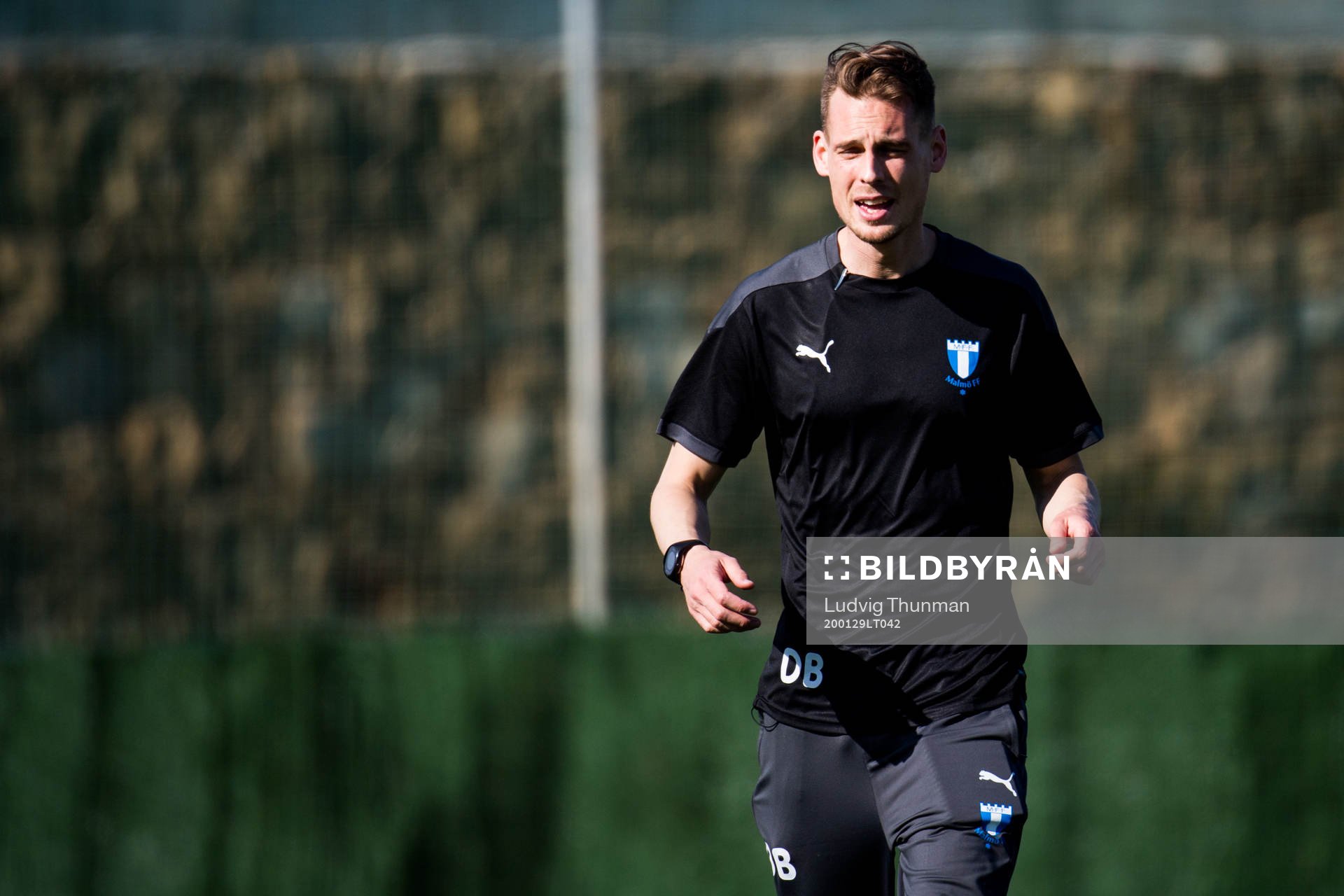 Assisterande tränare Daniel Bäckström