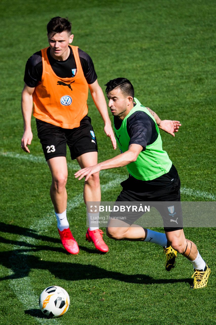 Marcus Antonsson och Behrang Safari