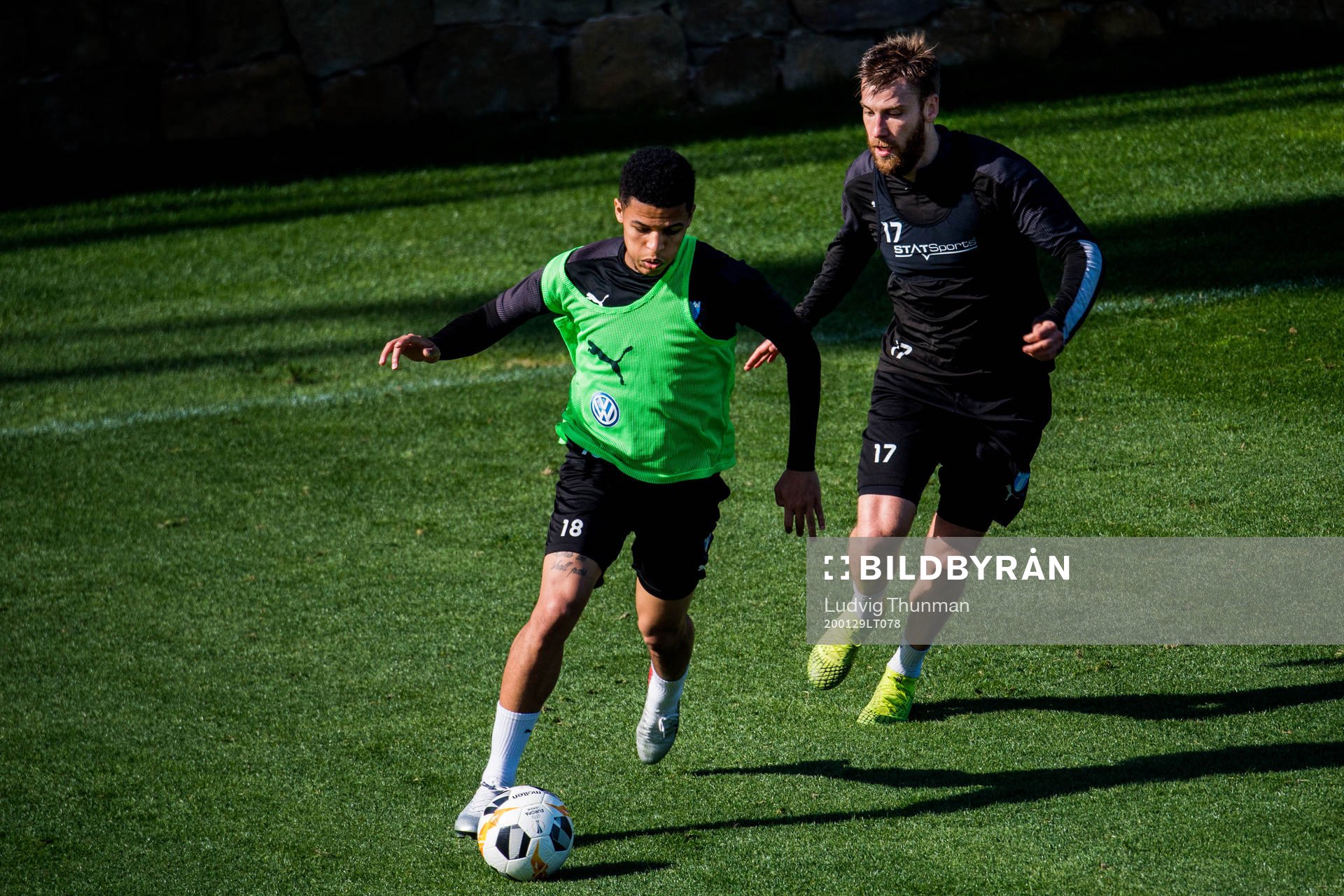 Romain Gall och Rasmus Bengtsson