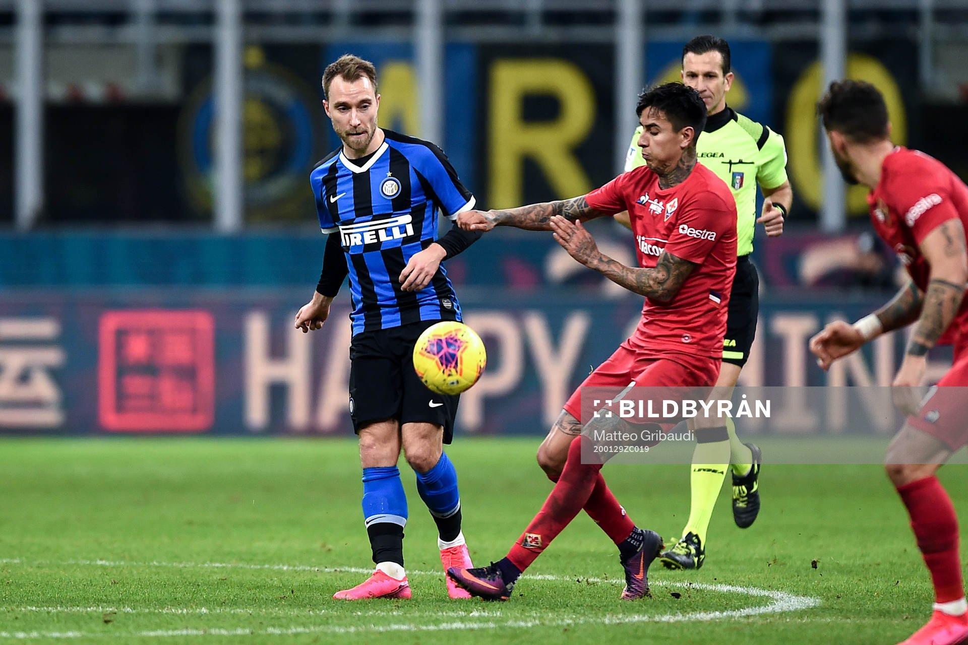 January 29, 2020, Milan, Italy: Christian Eriksen of Inter