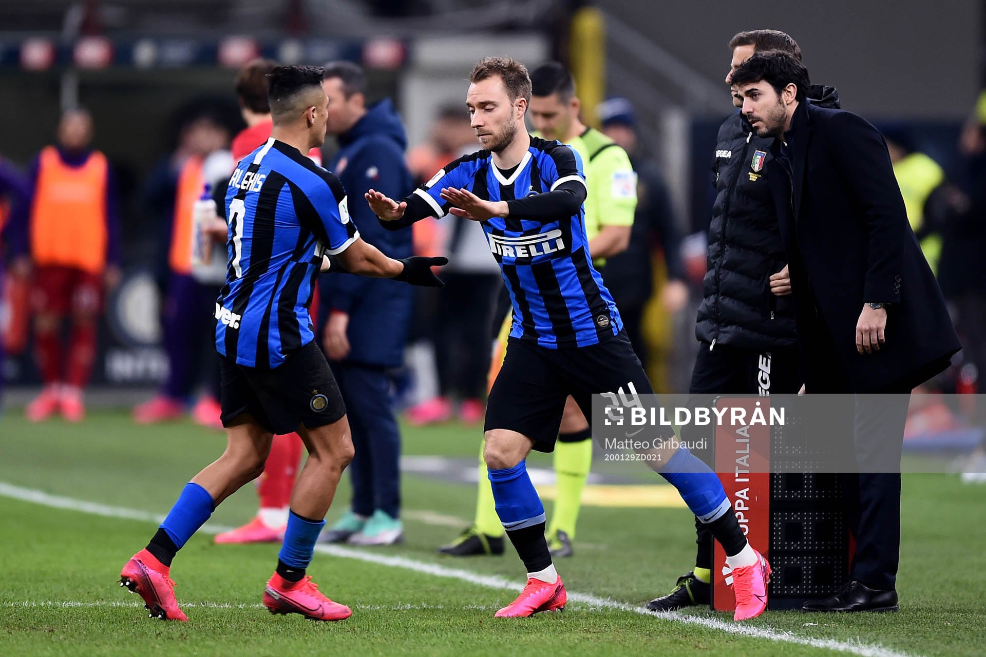 January 29, 2020, Milan, Italy: Christian Eriksen of Inter