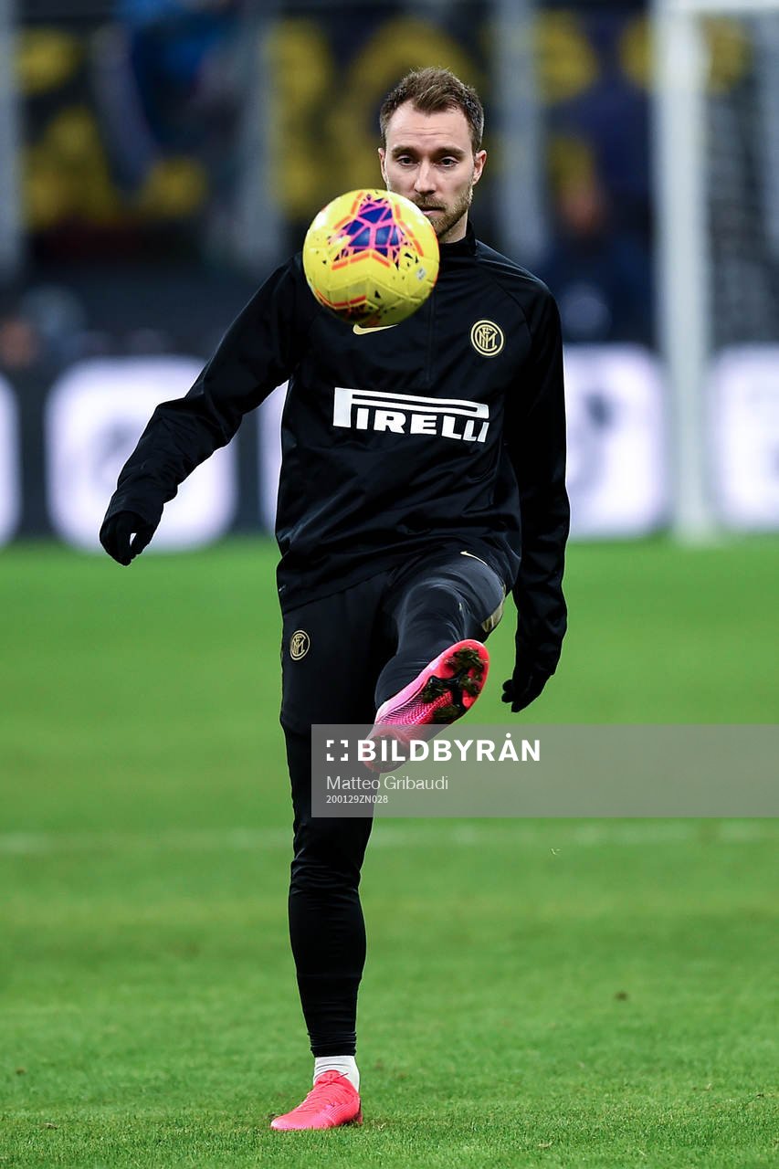 January 29, 2020, Milan, Italy: Christian Eriksen of Inter