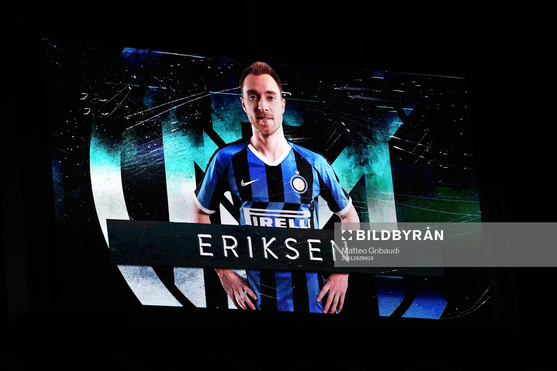 January 29, 2020, Milan, Italy: Christian Eriksen of Inter