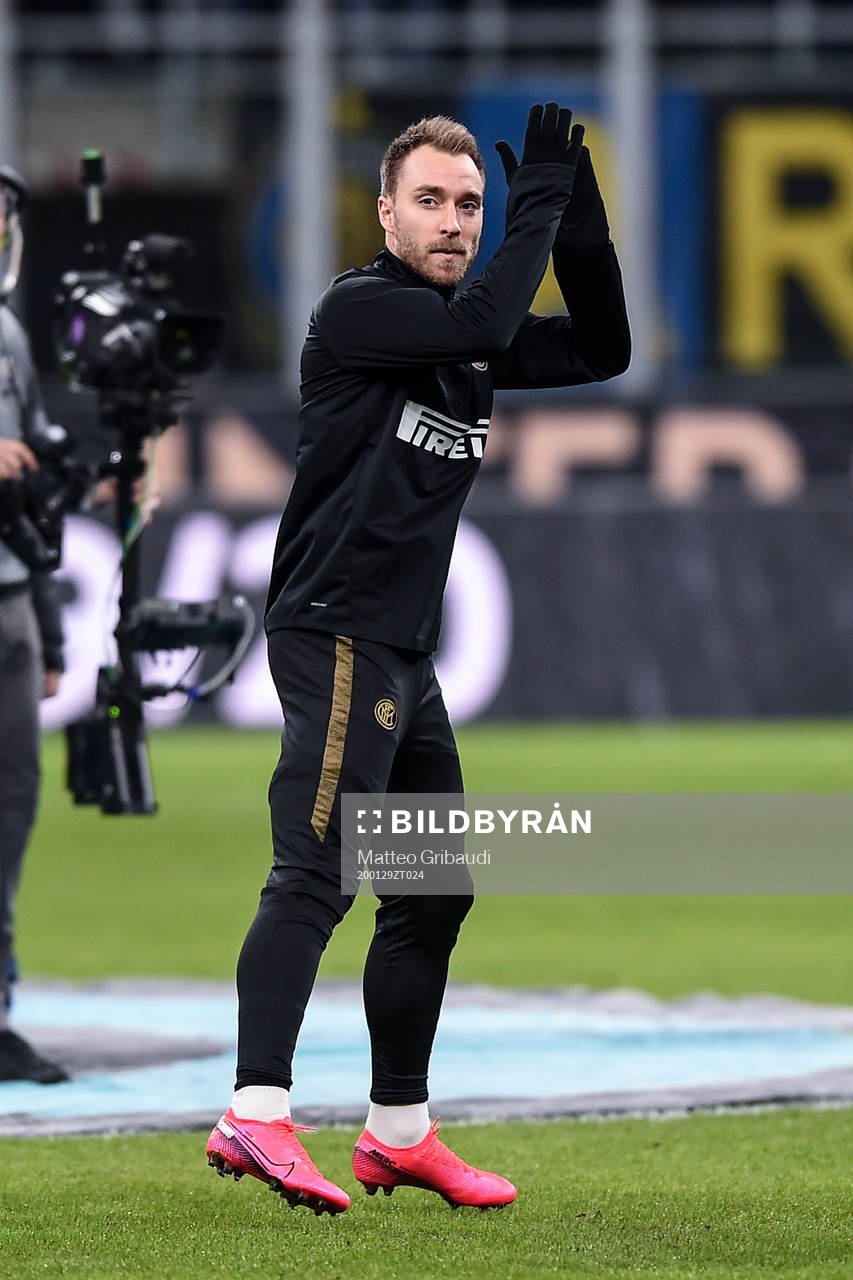 January 29, 2020, Milan, Italy: Christian Eriksen of Inter