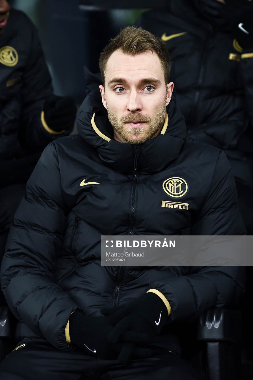 January 29, 2020, Milan, Italy: Christian Eriksen of Inter