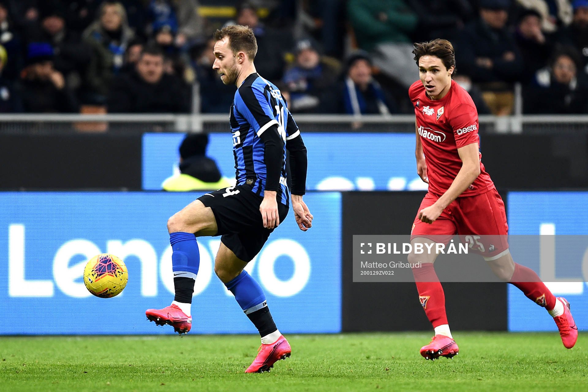 January 29, 2020, Milan, Italy: Christian Eriksen of Inter