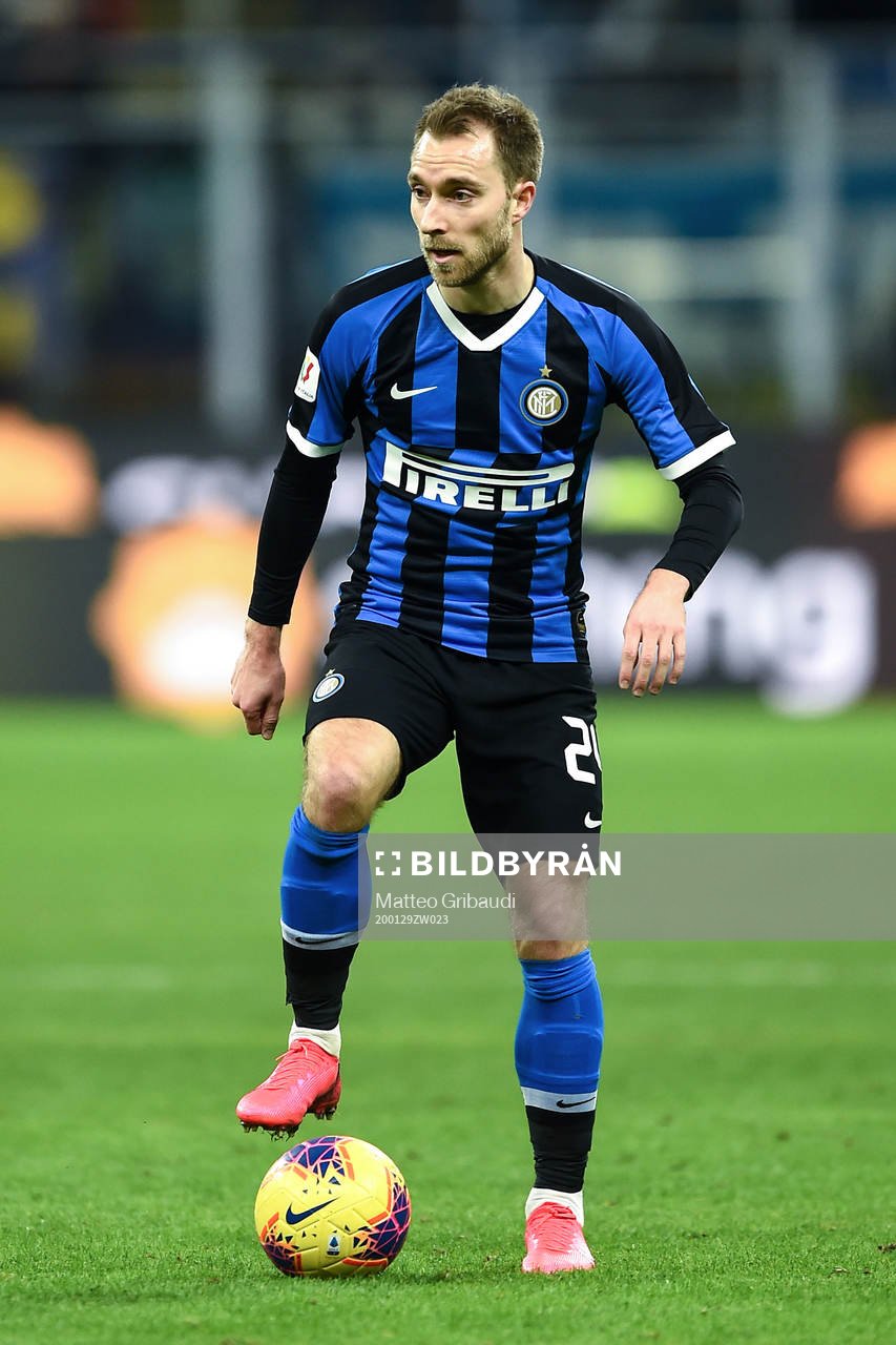 January 29, 2020, Milan, Italy: Christian Eriksen of Inter