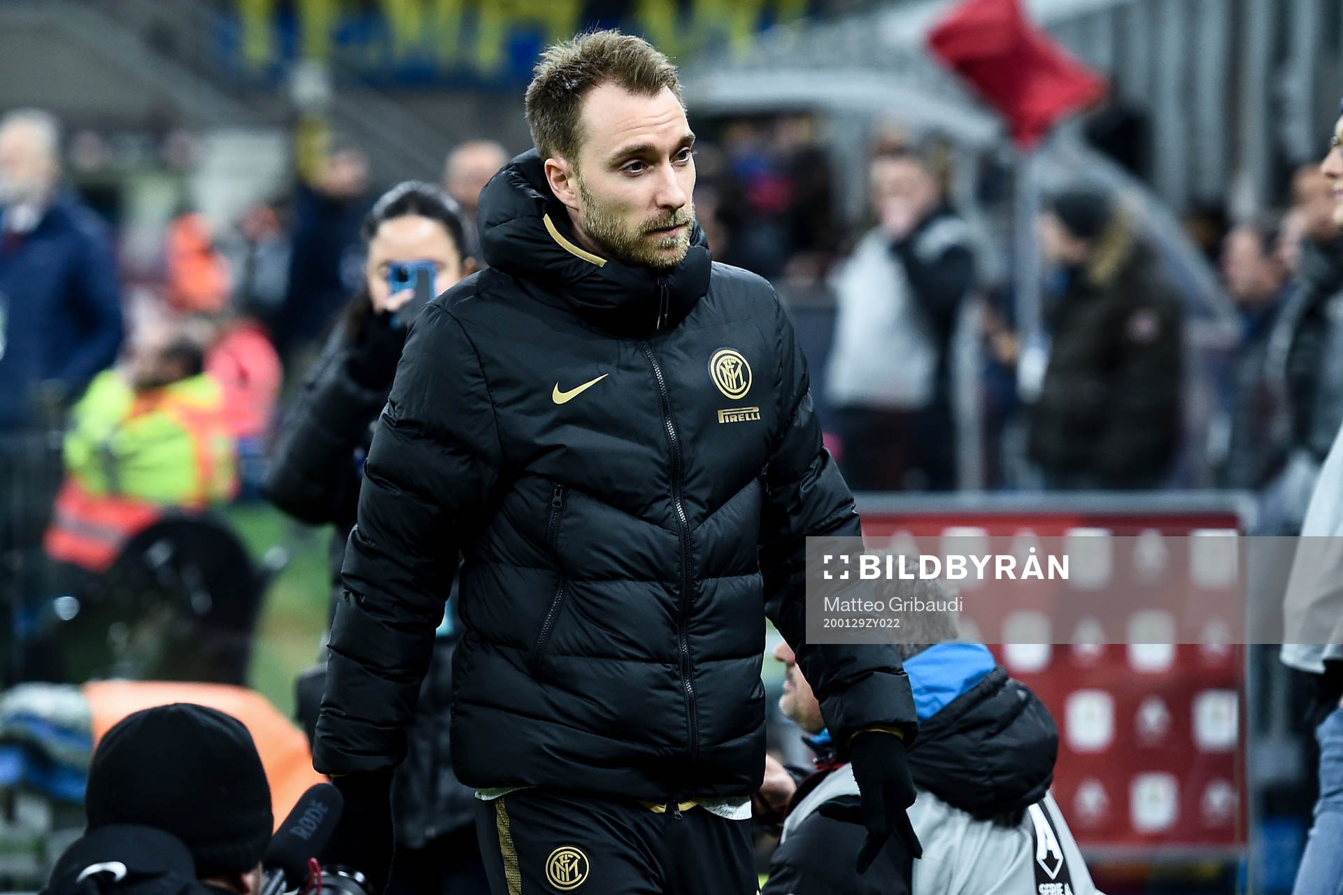 January 29, 2020, Milan, Italy: Christian Eriksen of Inter