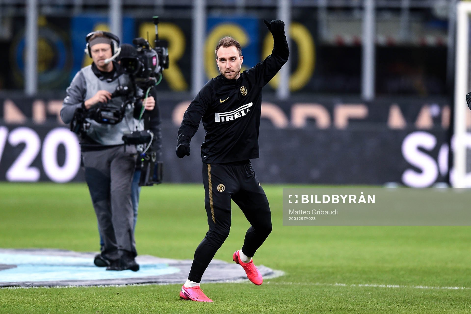 January 29, 2020, Milan, Italy: Christian Eriksen of Inter