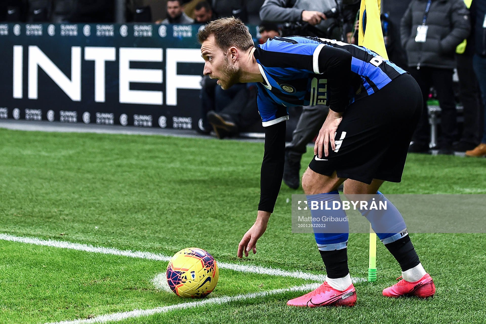 January 29, 2020, Milan, Italy: Christian Eriksen of Inter