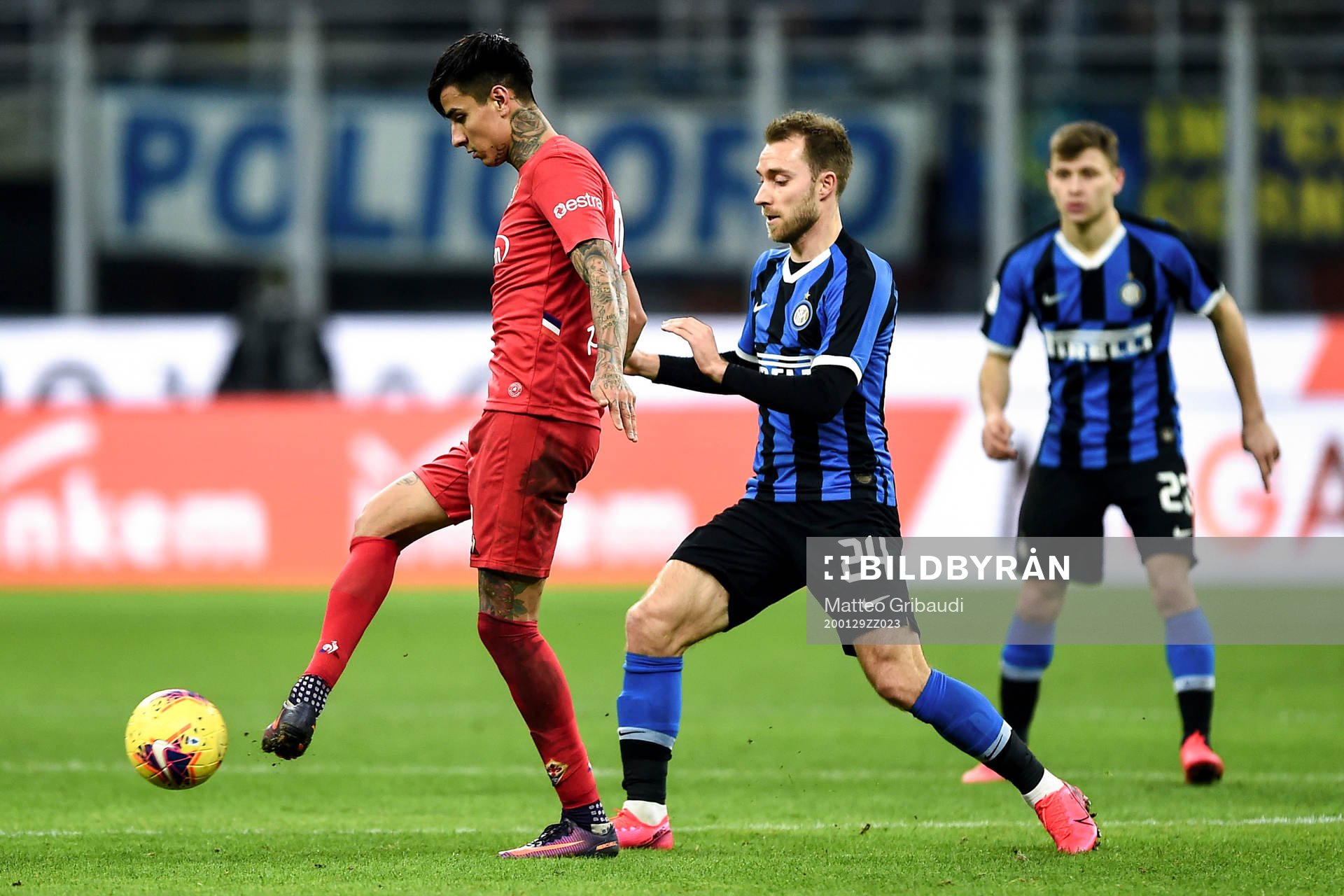 January 29, 2020, Milan, Italy: Christian Eriksen of Inter