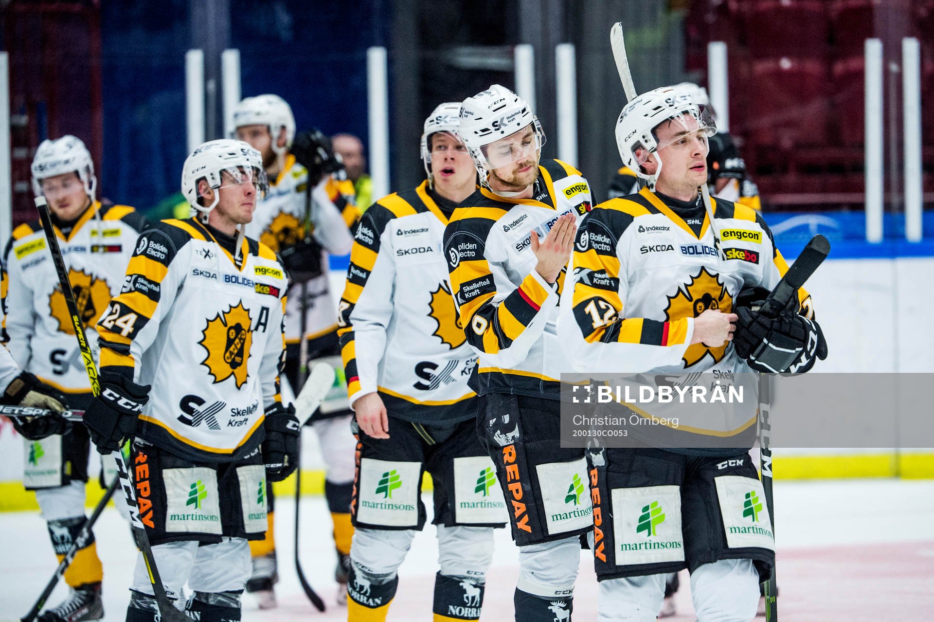 Skellefteås spelare deppar
