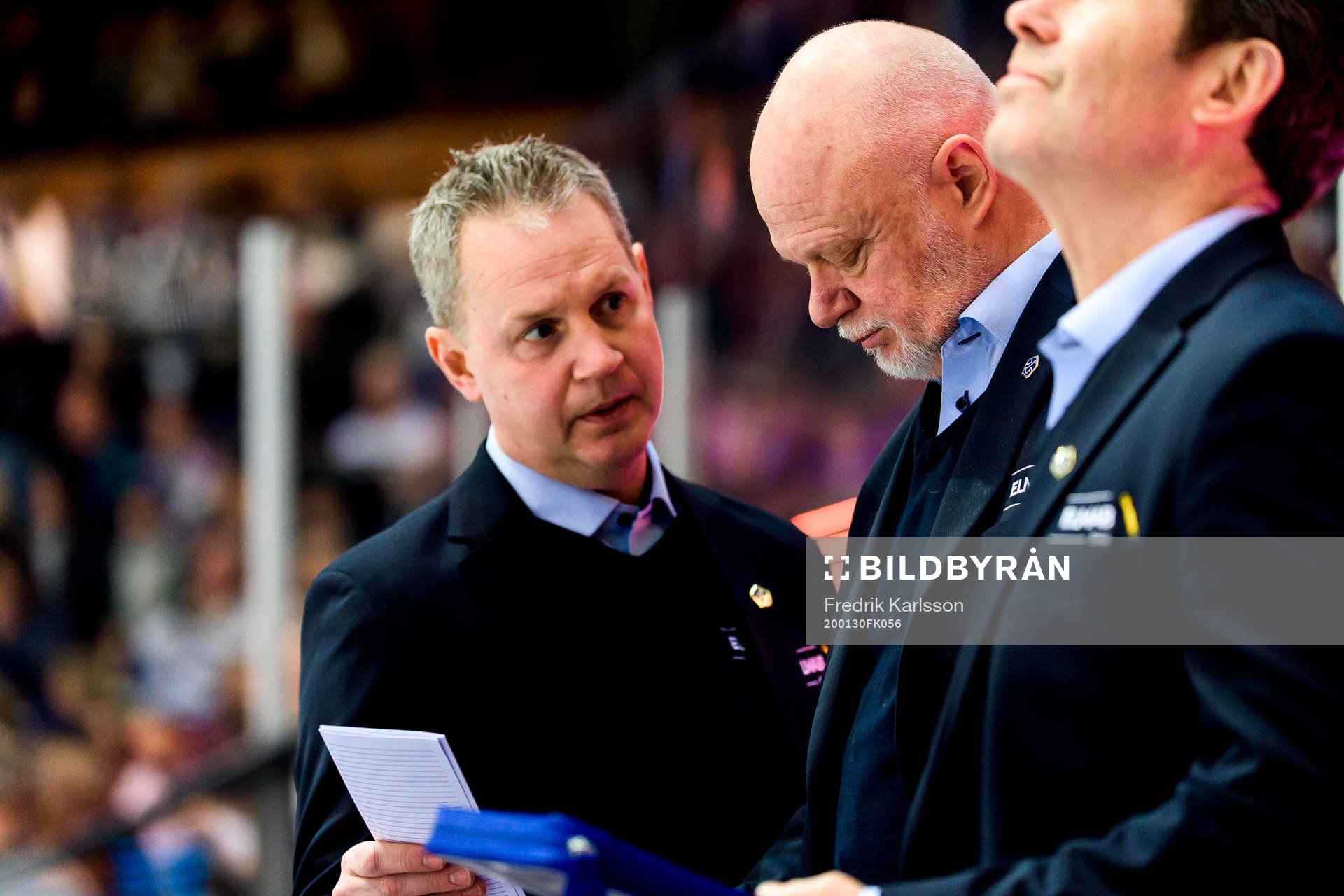 Leksands assisterande tränare Jens Nielsen och tränare