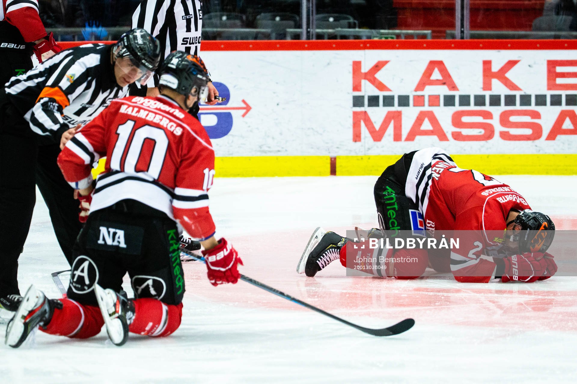 Örebros Shane Harper och Rasmus Rissanen har ont