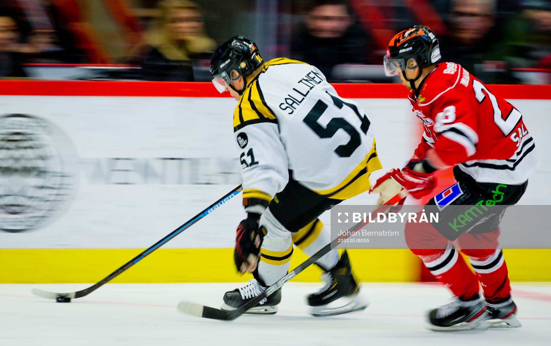Brynäs Tomi Sallinen och Örebros Sakari Salminen