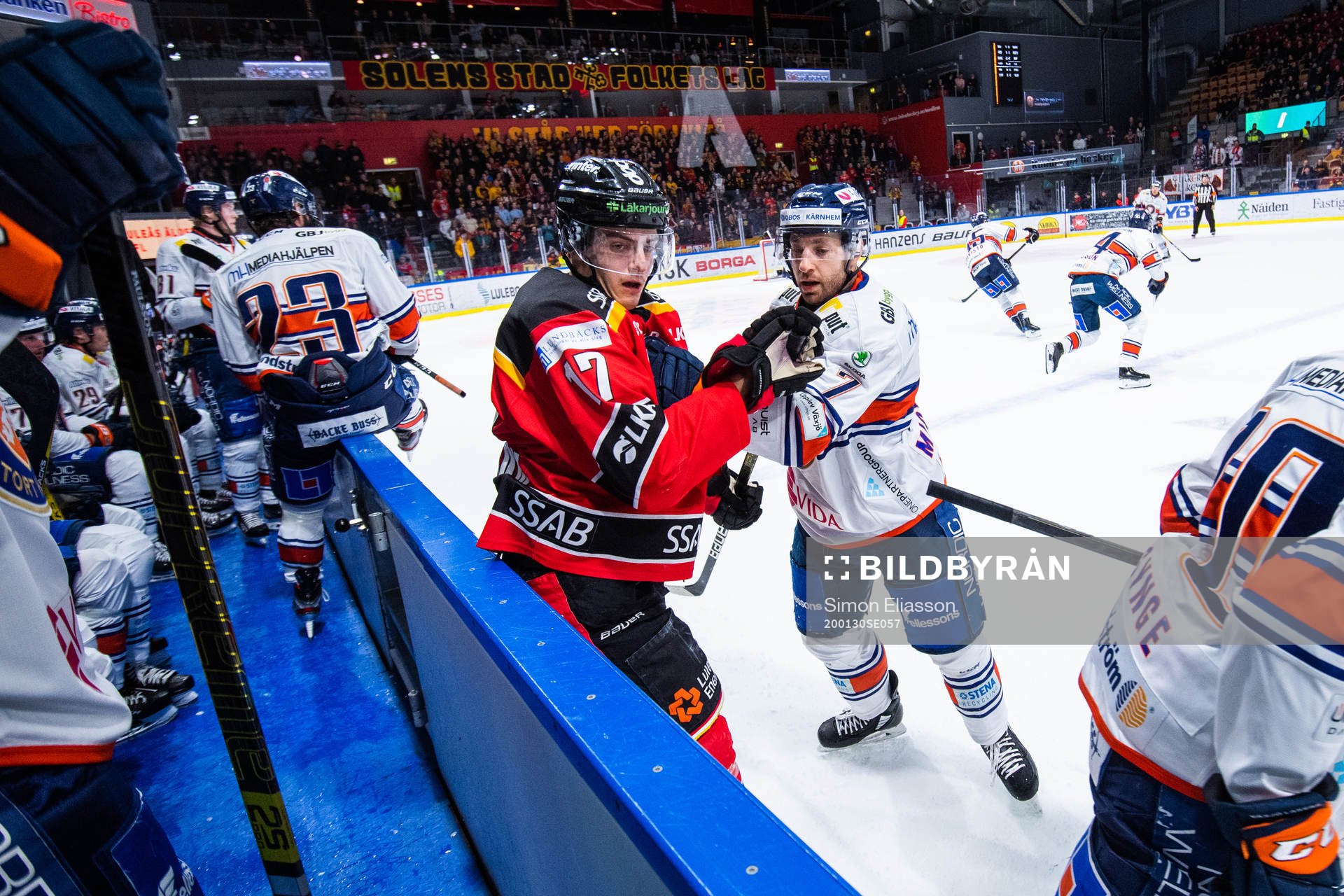 Luleås Isac Brännström och Växjös Jacob Micflikier