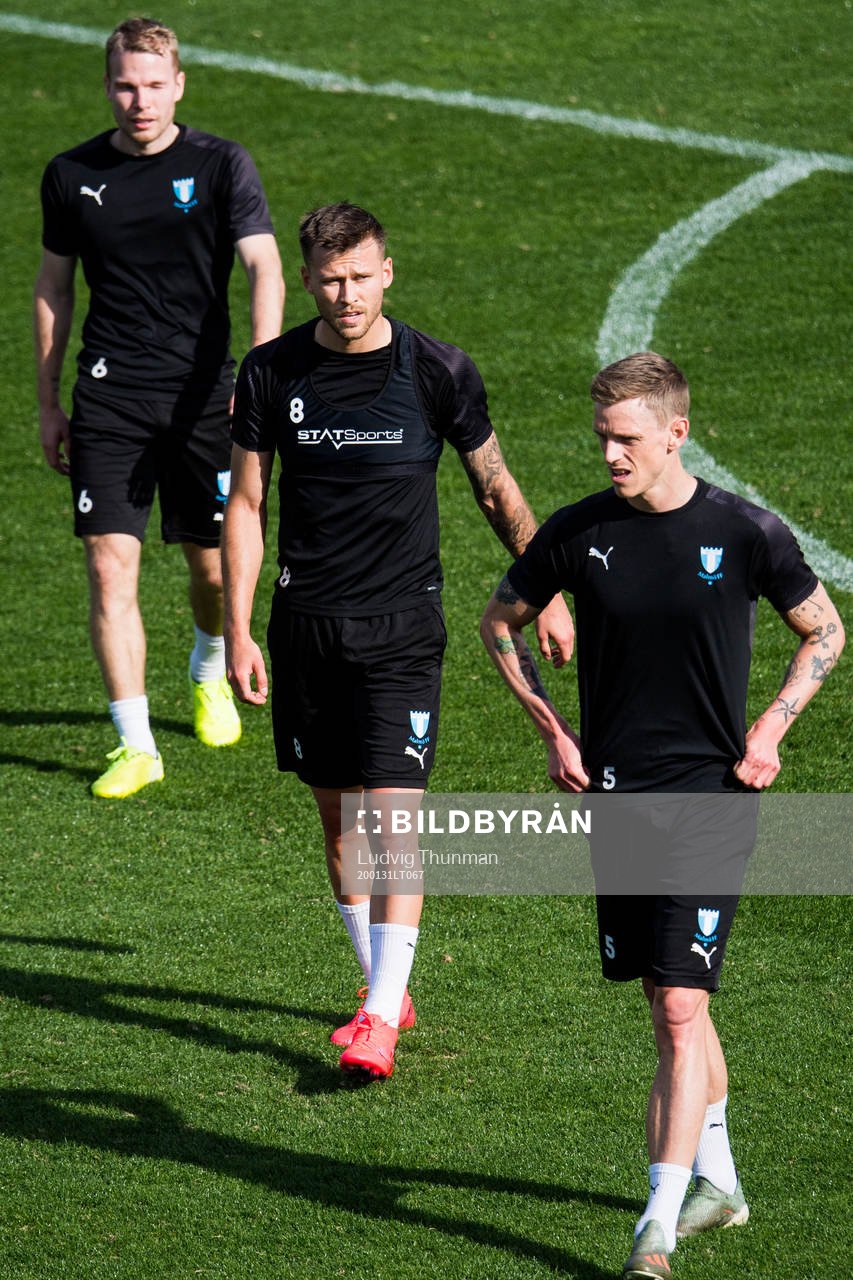 Oscar Lewicki, Arnór Traustason och Sören Rieks