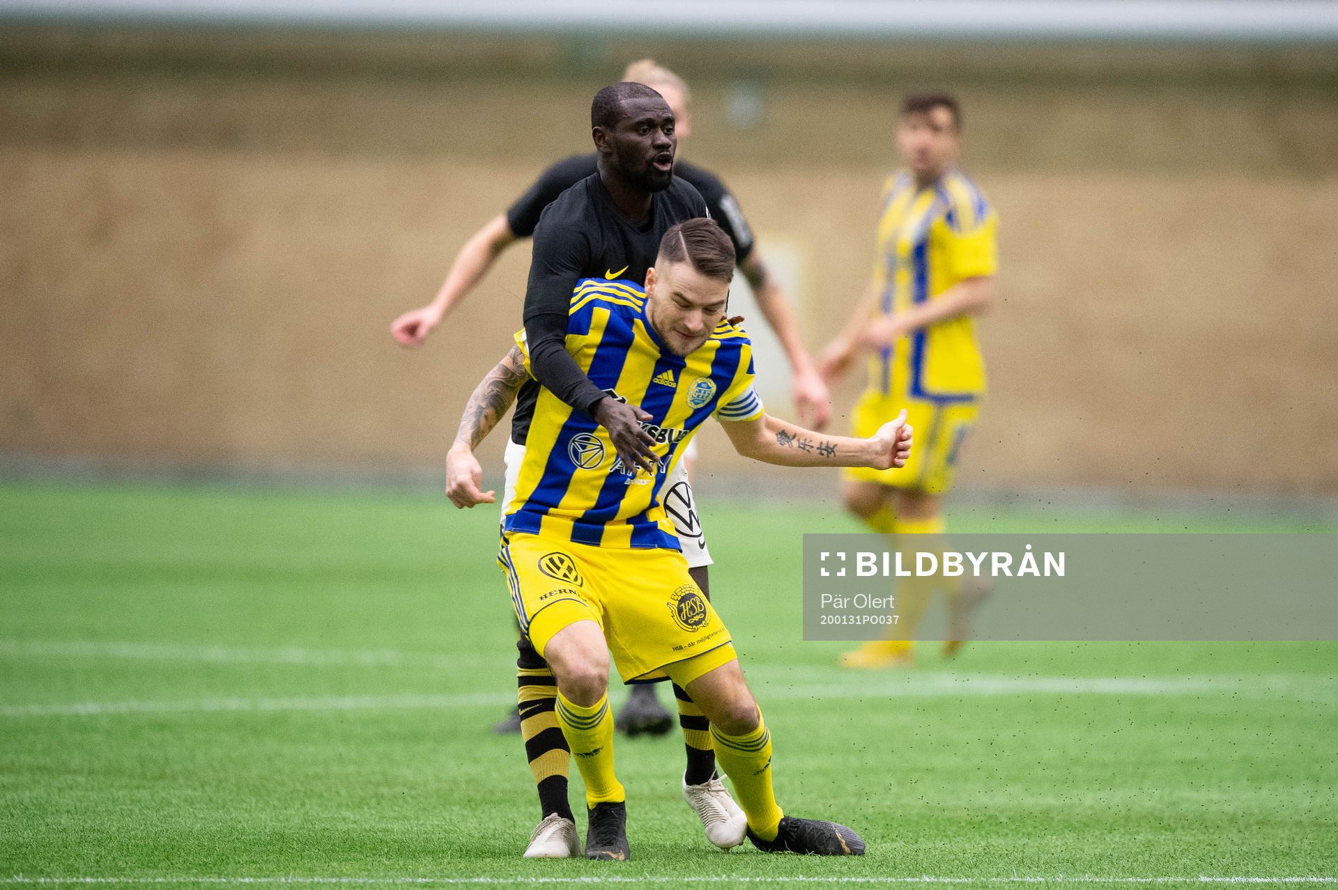 under träningsmatchen i fotboll mellan GIF Sundsvall och