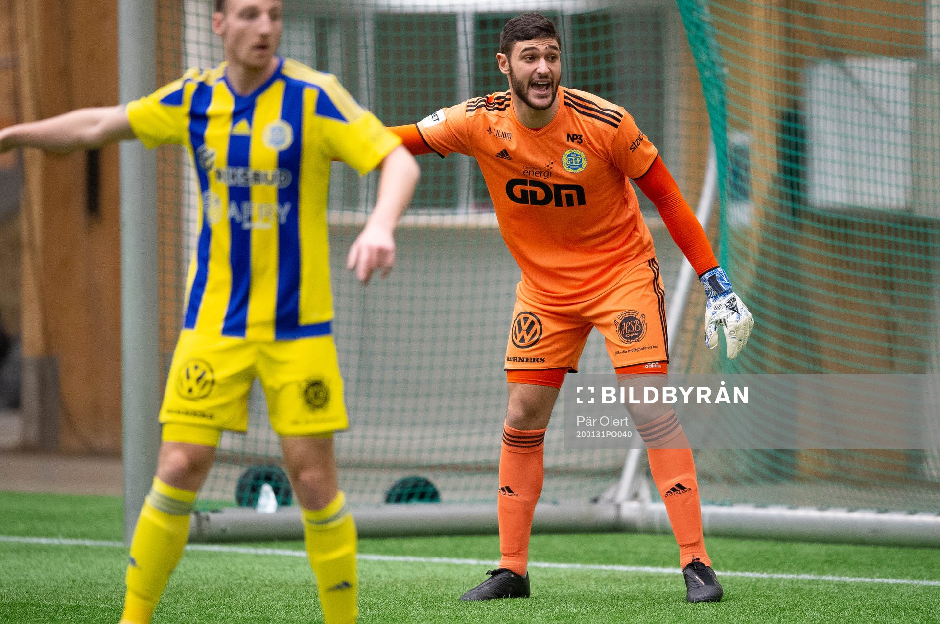 Sundsvalls målvakt Elias Hadaya